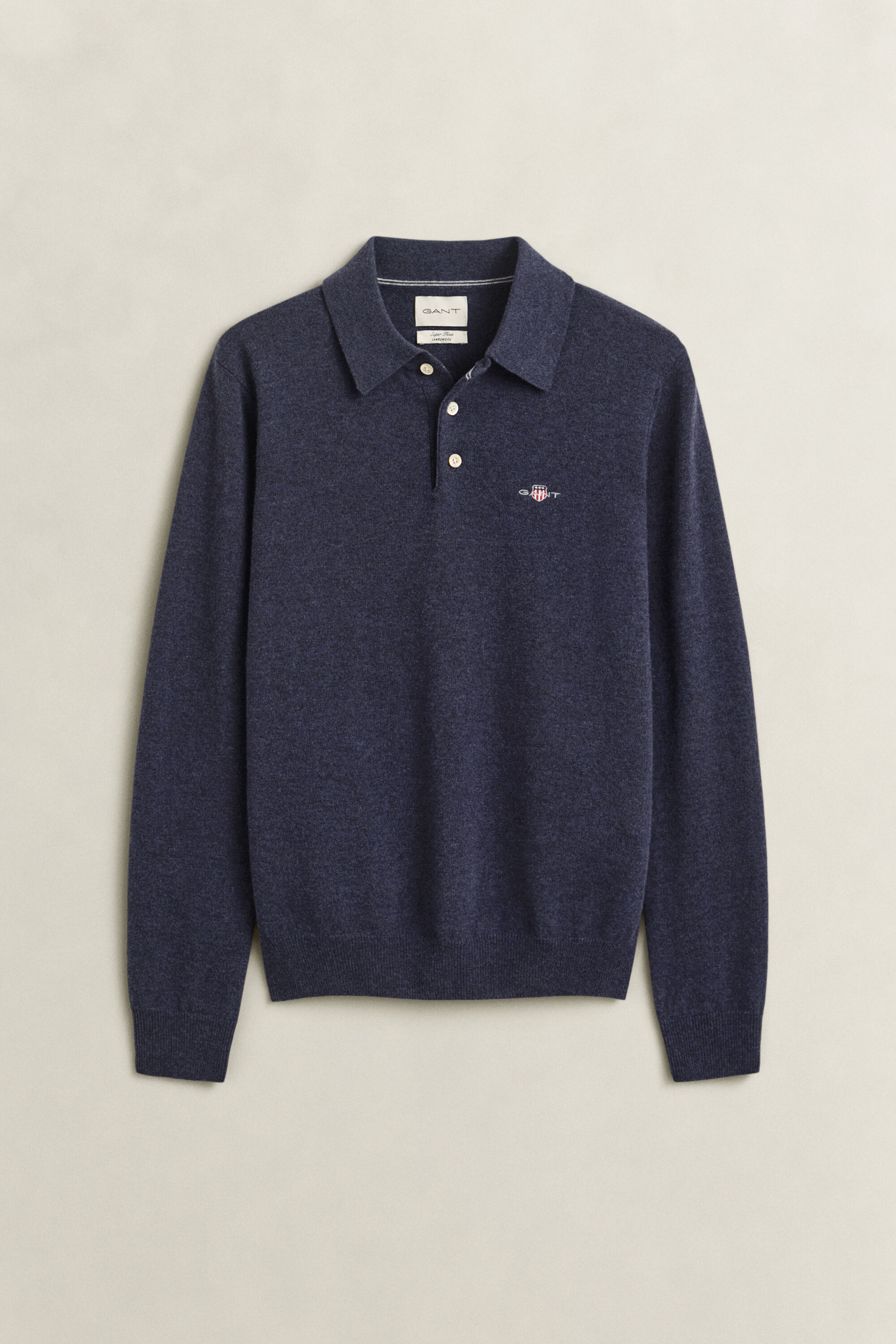 Superfine Lambswool Polopullover