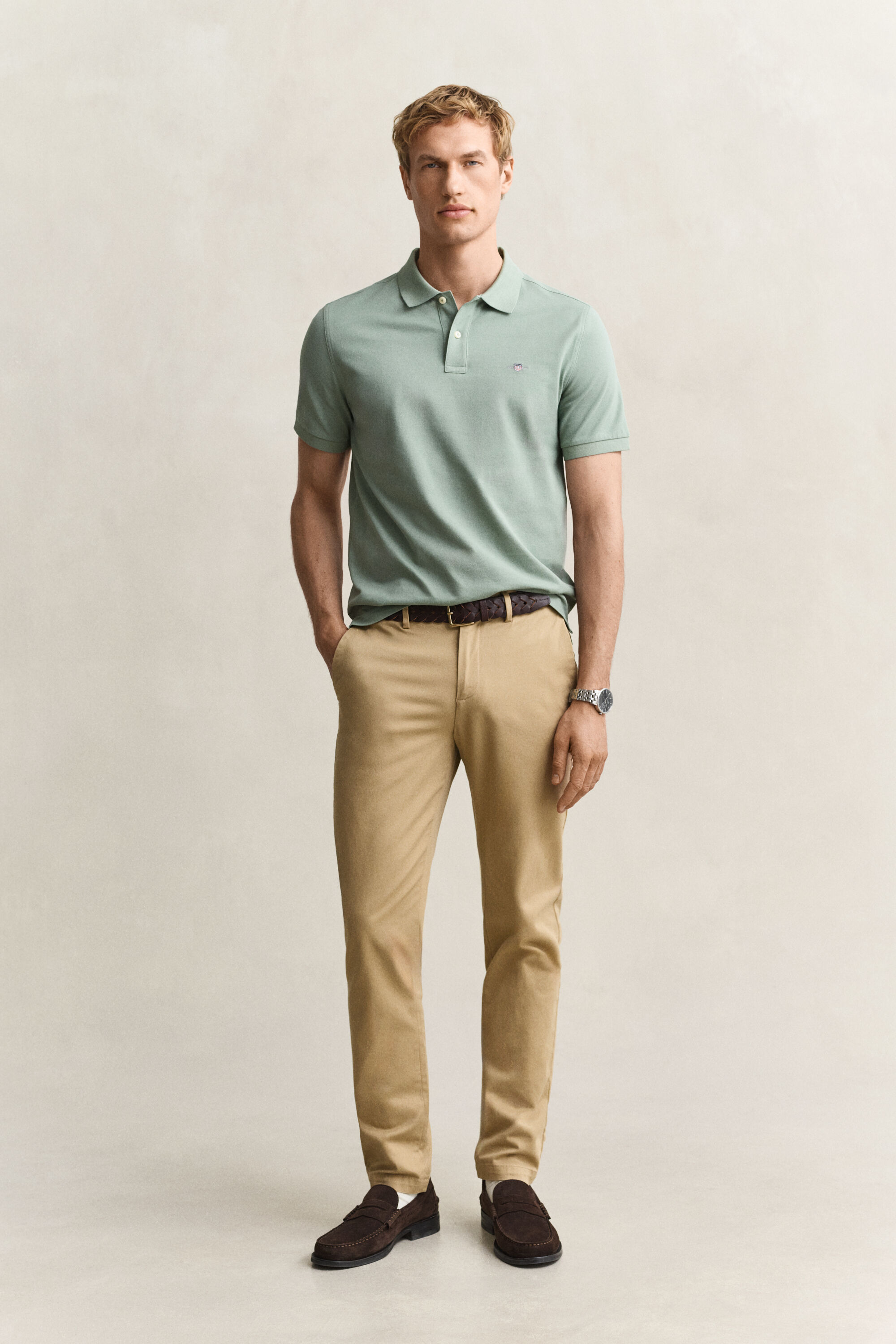 Slim Fit Smart Chinohose