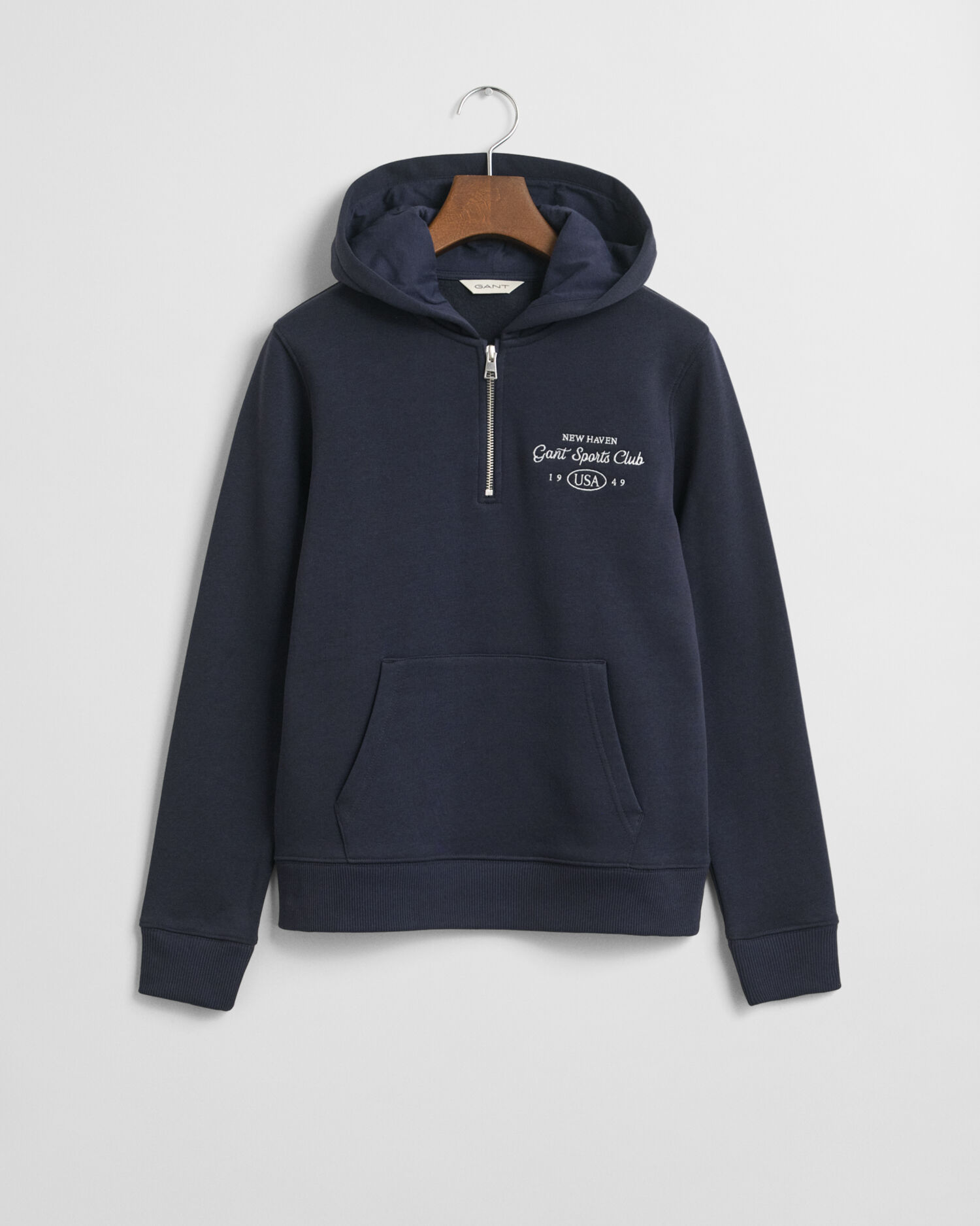 Teen Girls Sports Club Graphic Half-Zip Hoodie