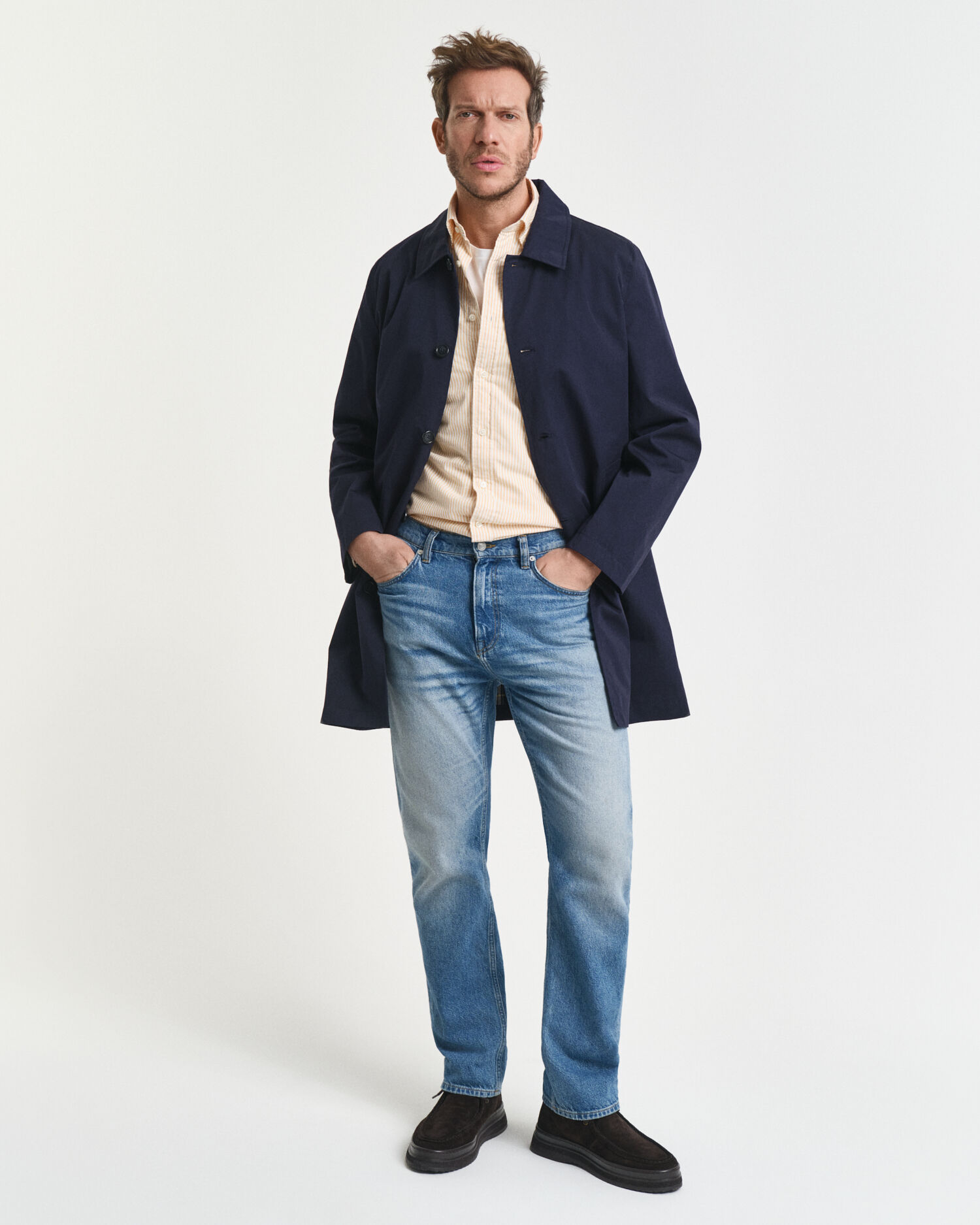 Kurzmantel aus Baumwolle