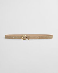 Lederg&uuml;rtel aus Ponyfell