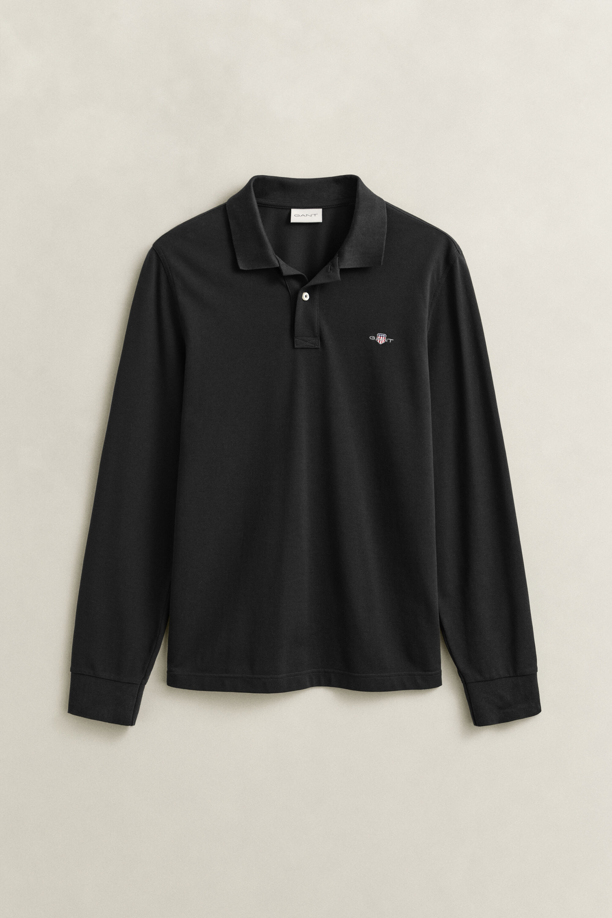 Langarm-Poloshirt