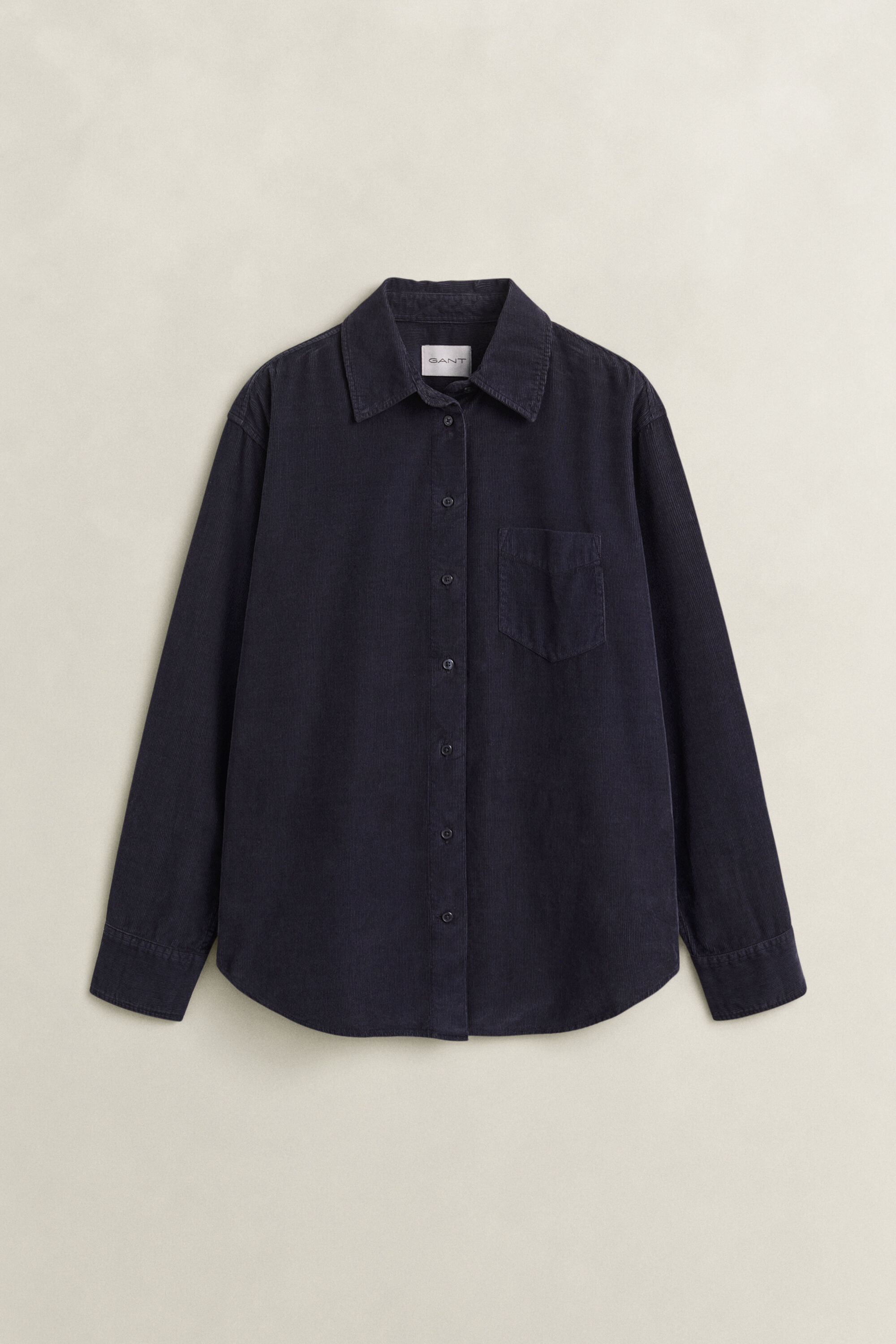 Relaxed Fit Cordbluse