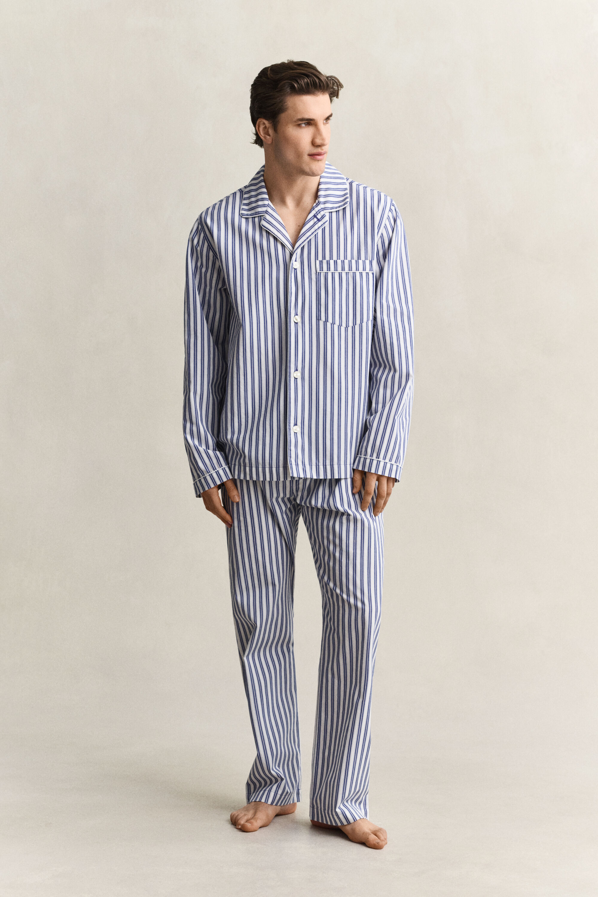 Pyjama aus Popeline