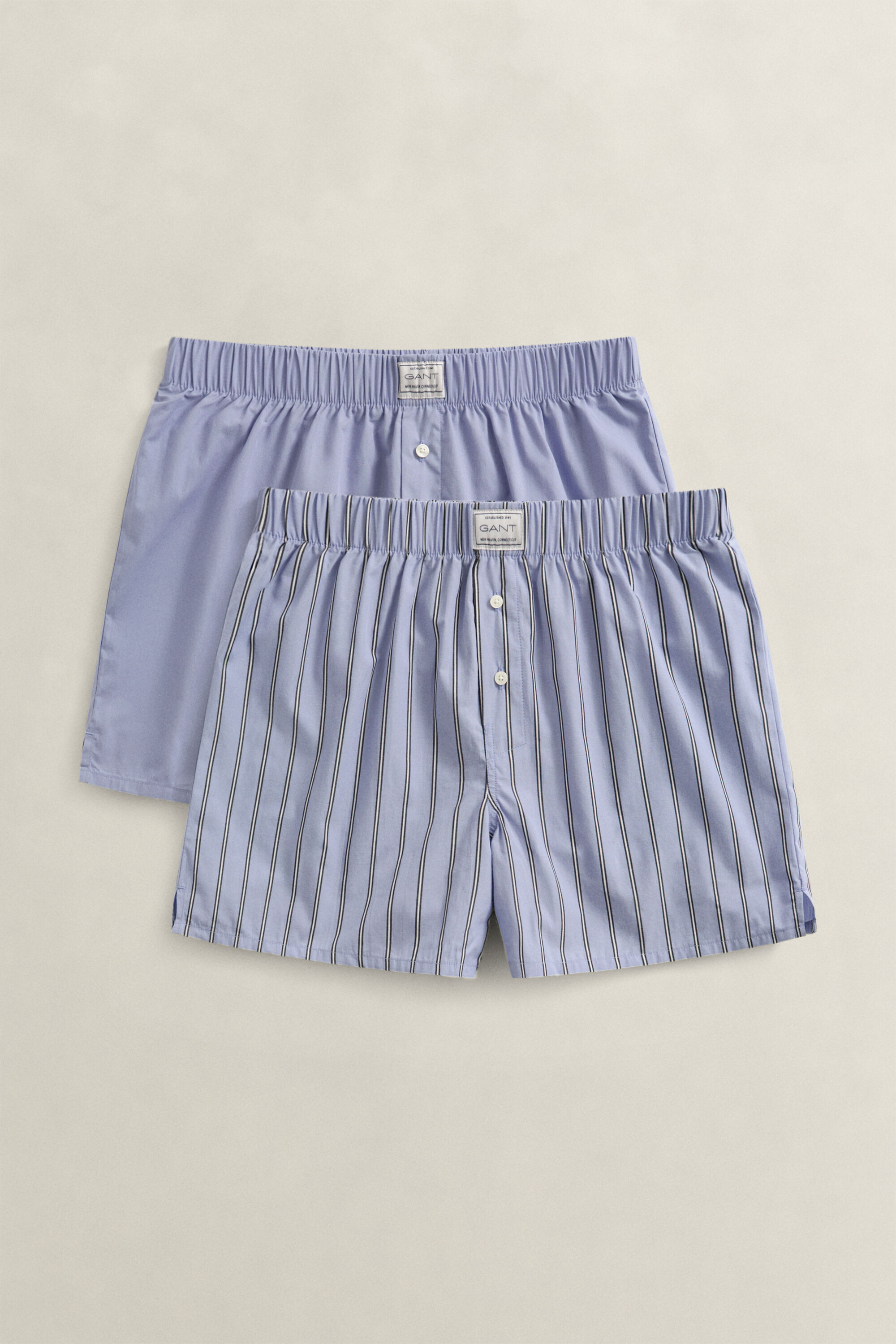 Zweierpack Boxershorts mit Streifen
