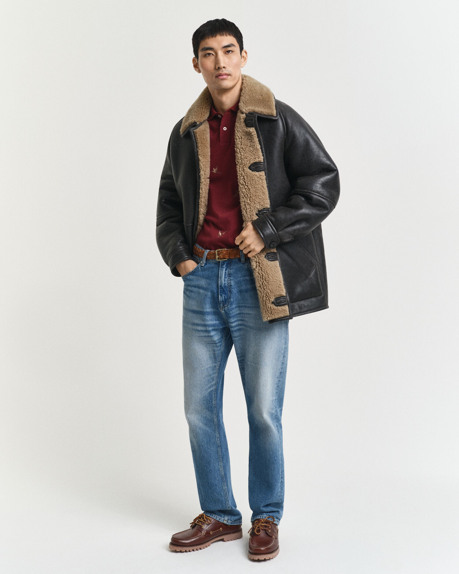 Poloshirt mit Stickerei