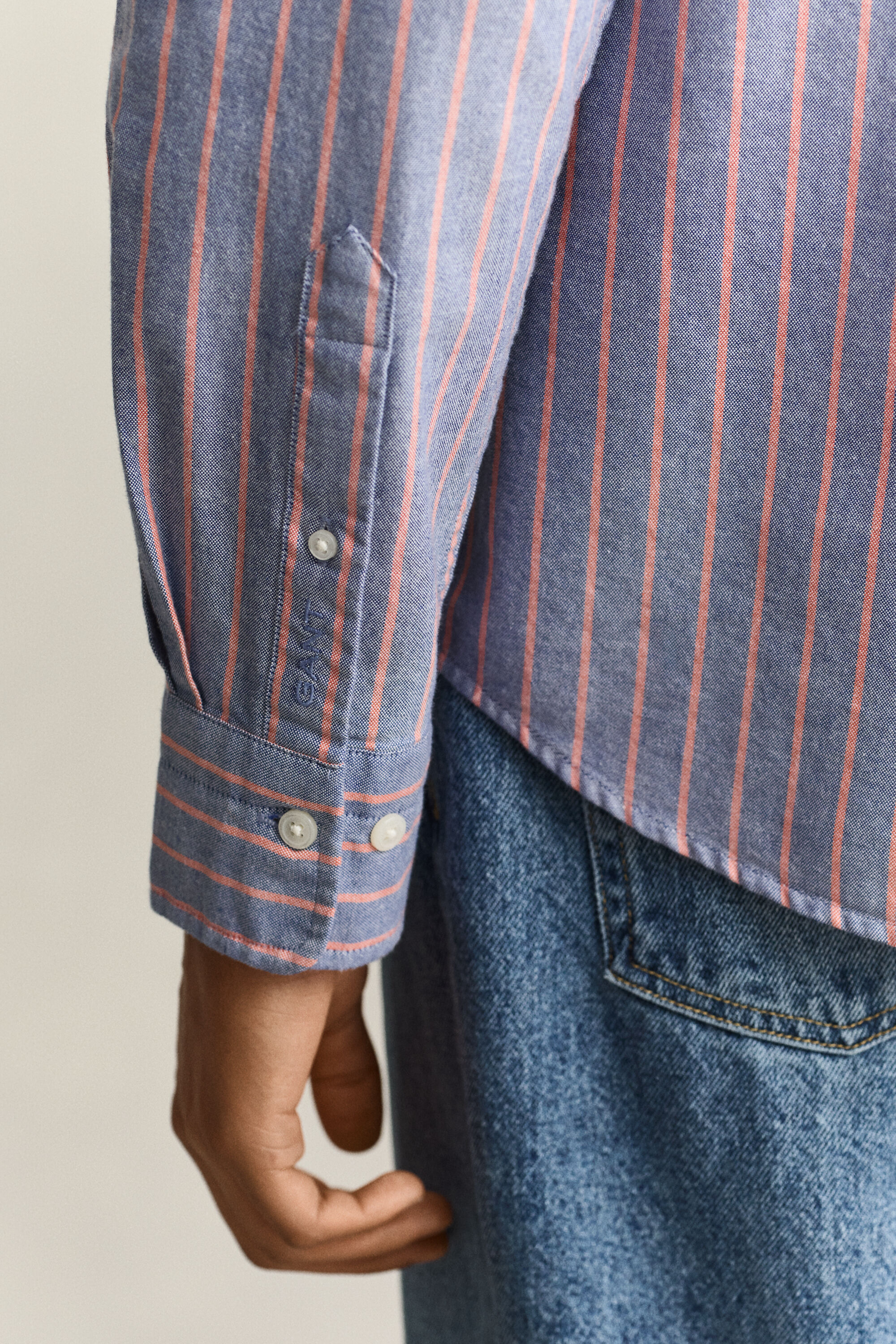 Classic Oxford-Hemd mit Streifen