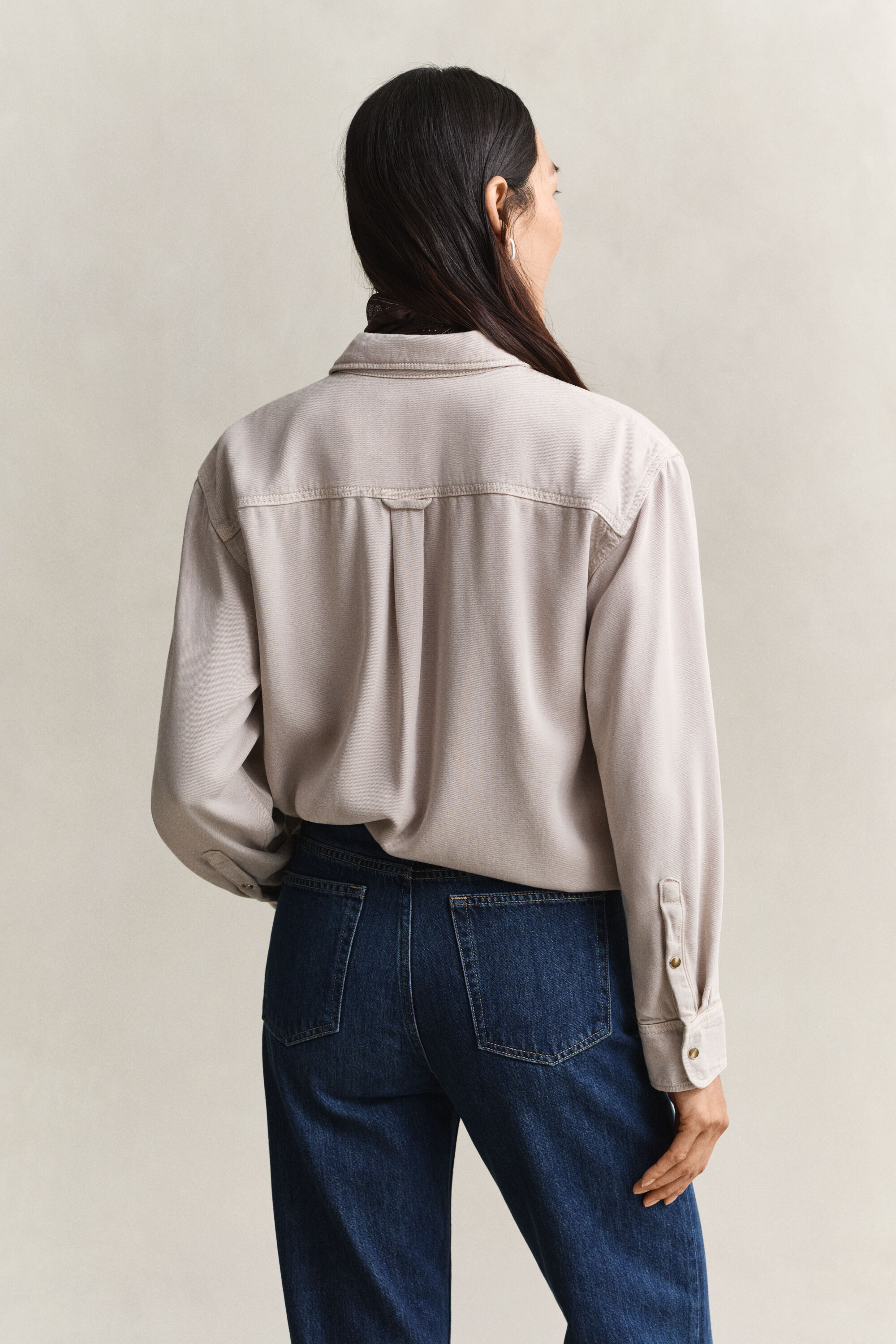 Ranger Bluse aus Denim-Twill
