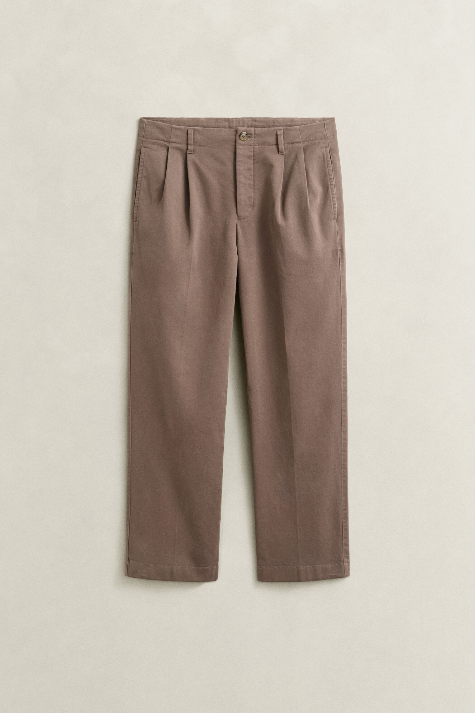 Chinohose aus angerauter Baumwolle