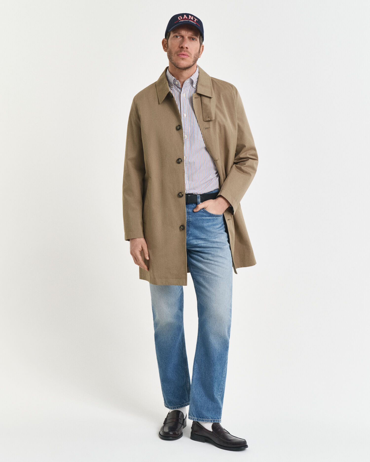 Kurzmantel aus Baumwolle