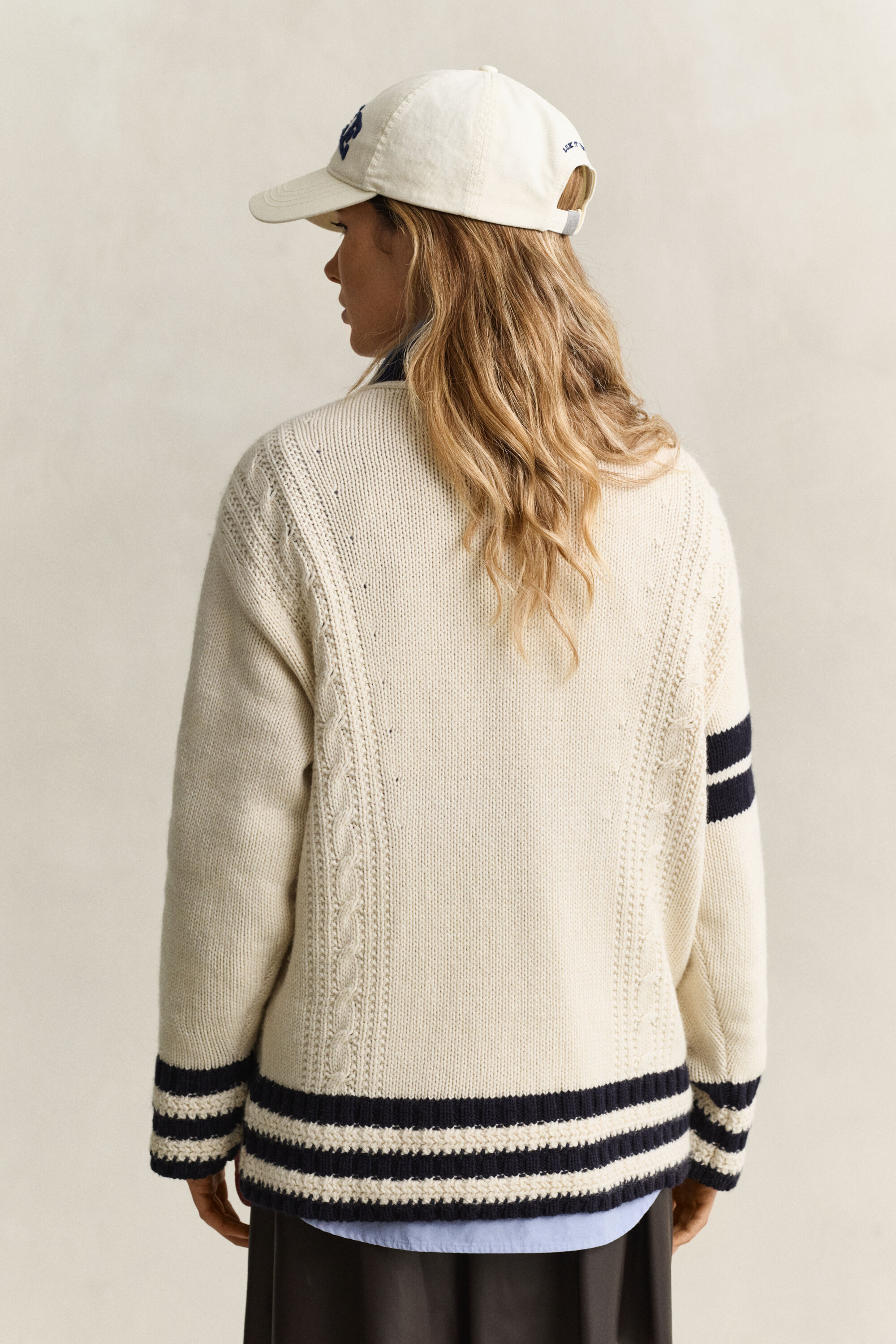 Gant x Yale Varsity Strickjacke