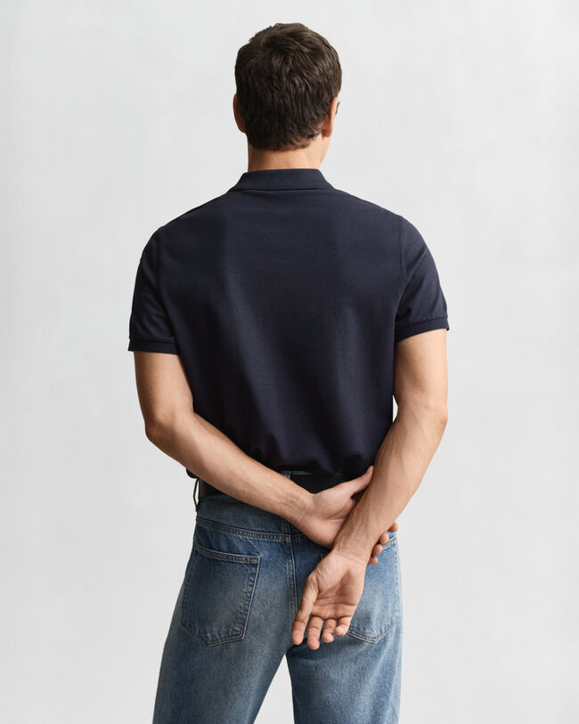 Regular Fit Shield Piqu&eacute; Poloshirt