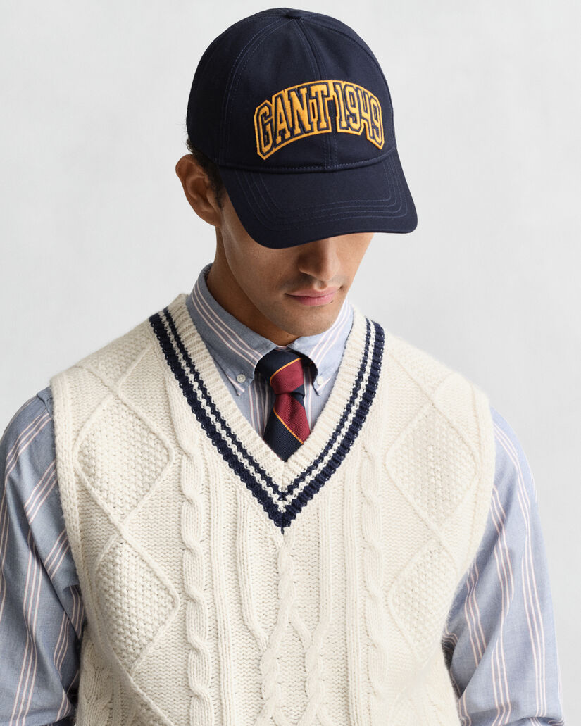 Zopfstrick Pullunder