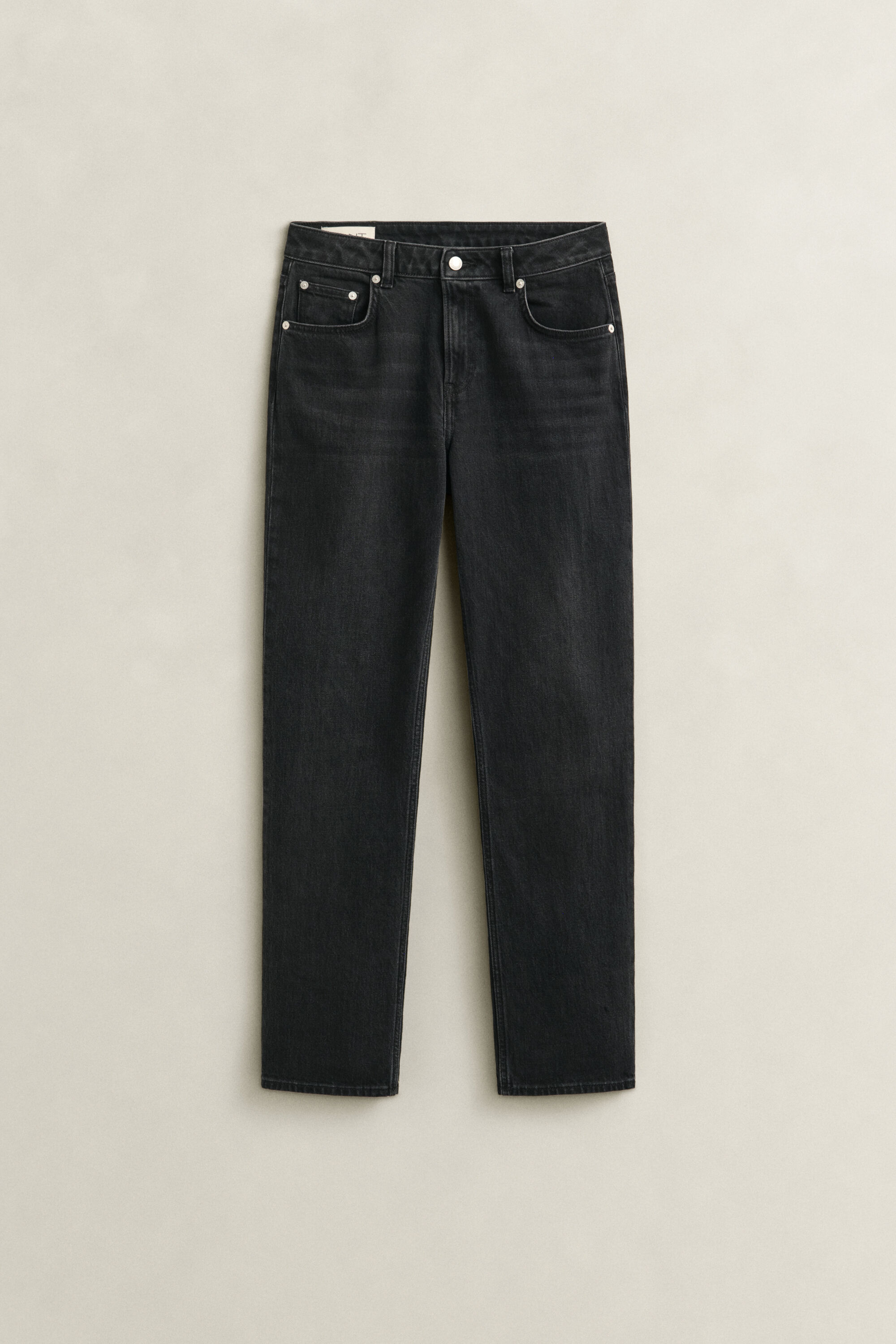 Stretch-Jeans mit geradem Bein