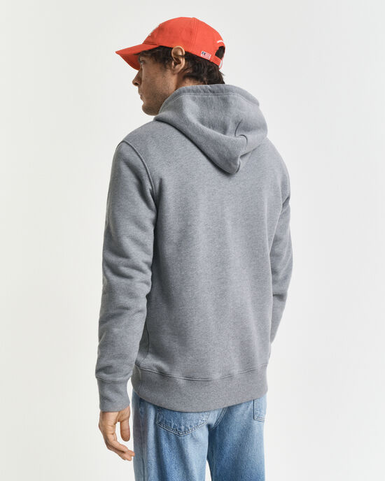 Hoodie mit kleiner Grafik