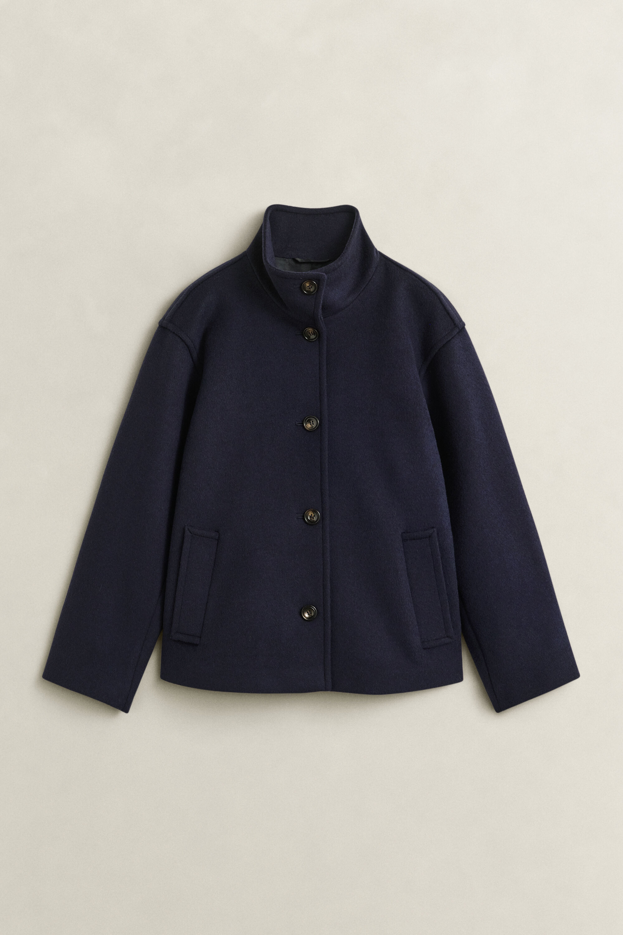 Jacke aus Wollmischung