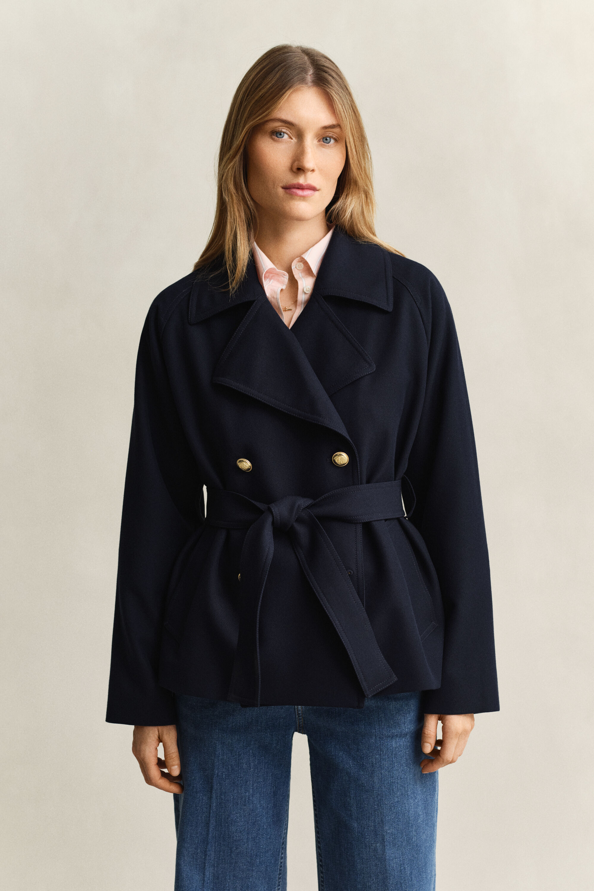 Kurzer Trenchcoat