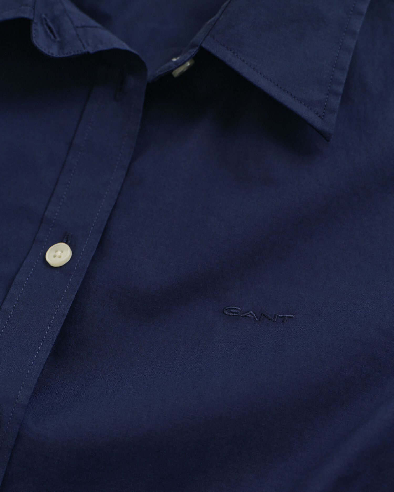 Slim Fit Popeline Bluse