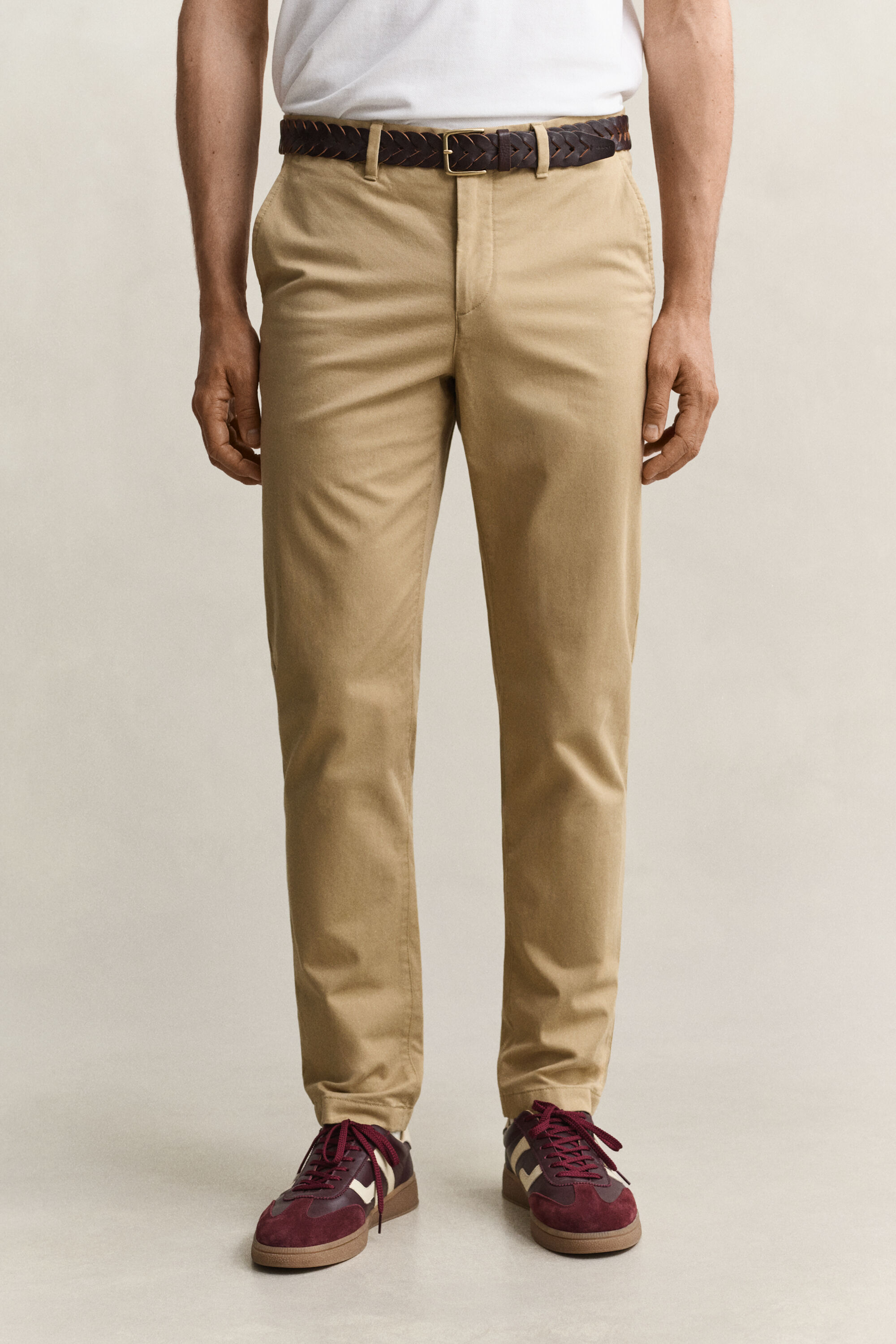Classic Slim Fit Chinohose