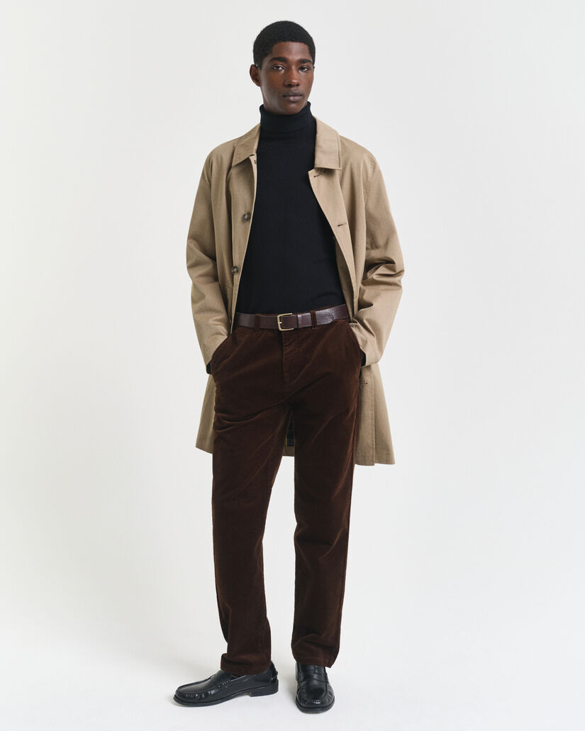 Rollkragenpullover aus extrafeiner Merinowolle