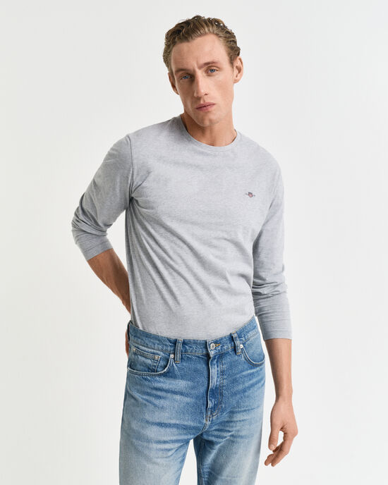 Shield Langarm-T-Shirt