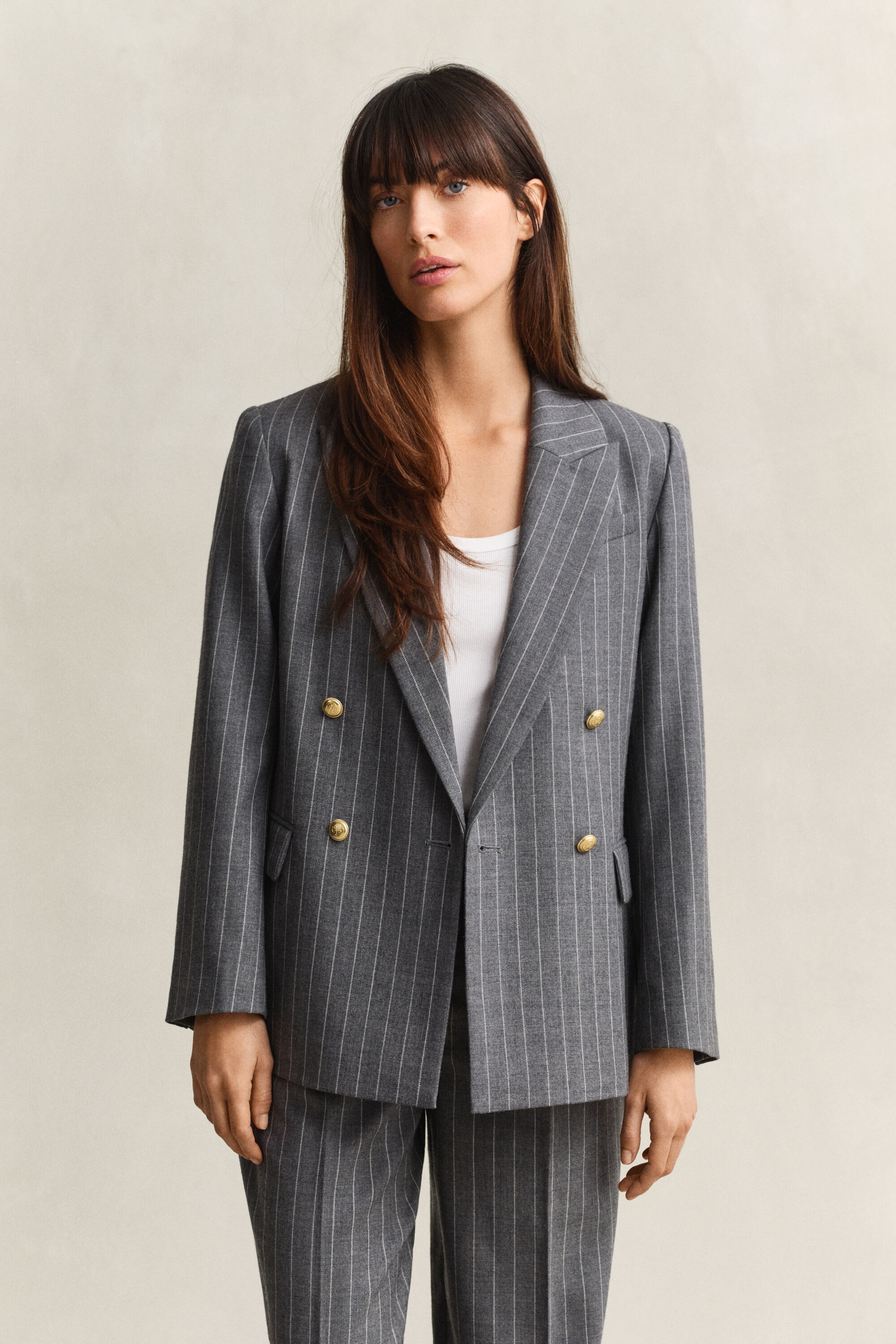 Pinstripe Club Blazer