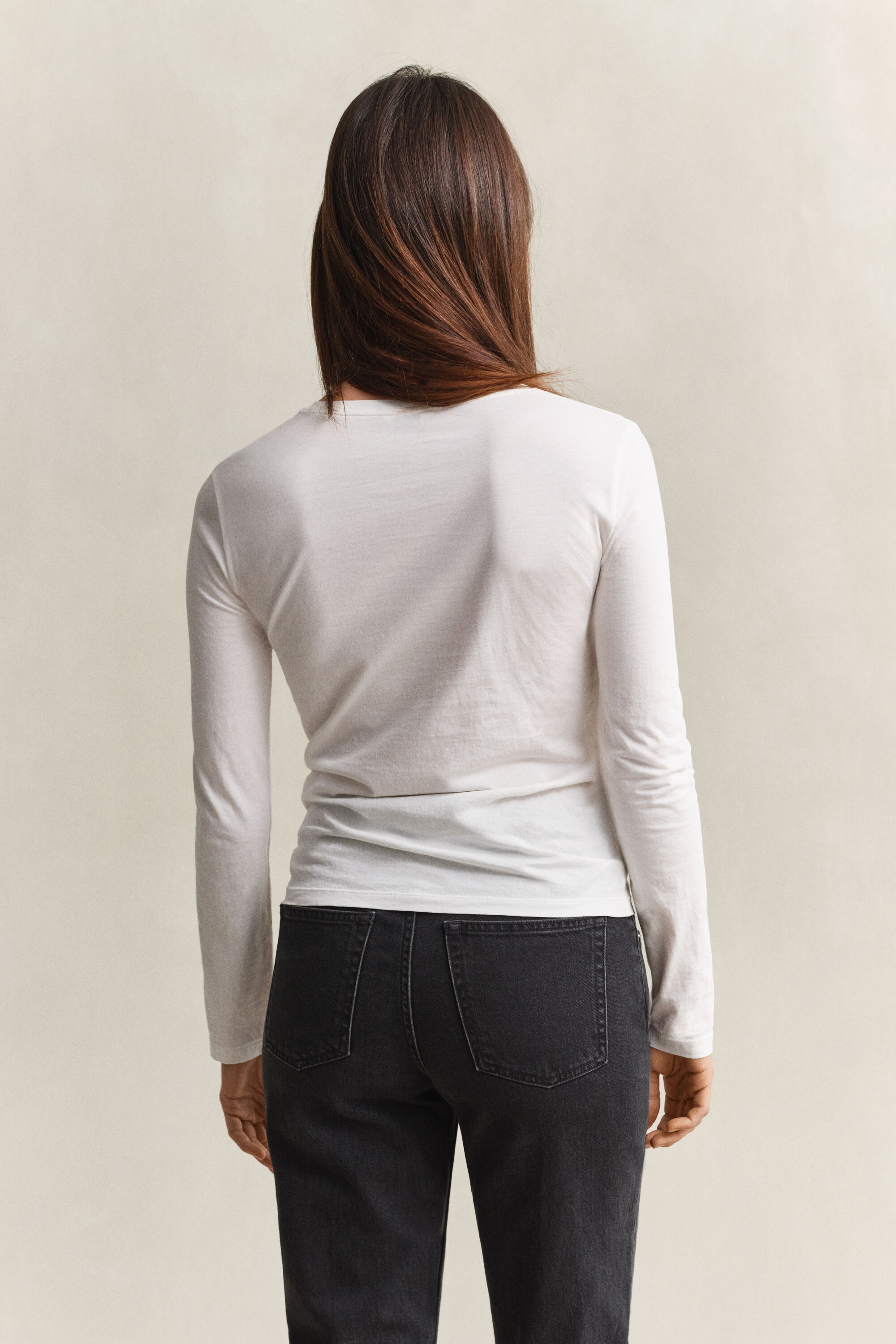 Leichtes Langarmshirt aus Baumwolle