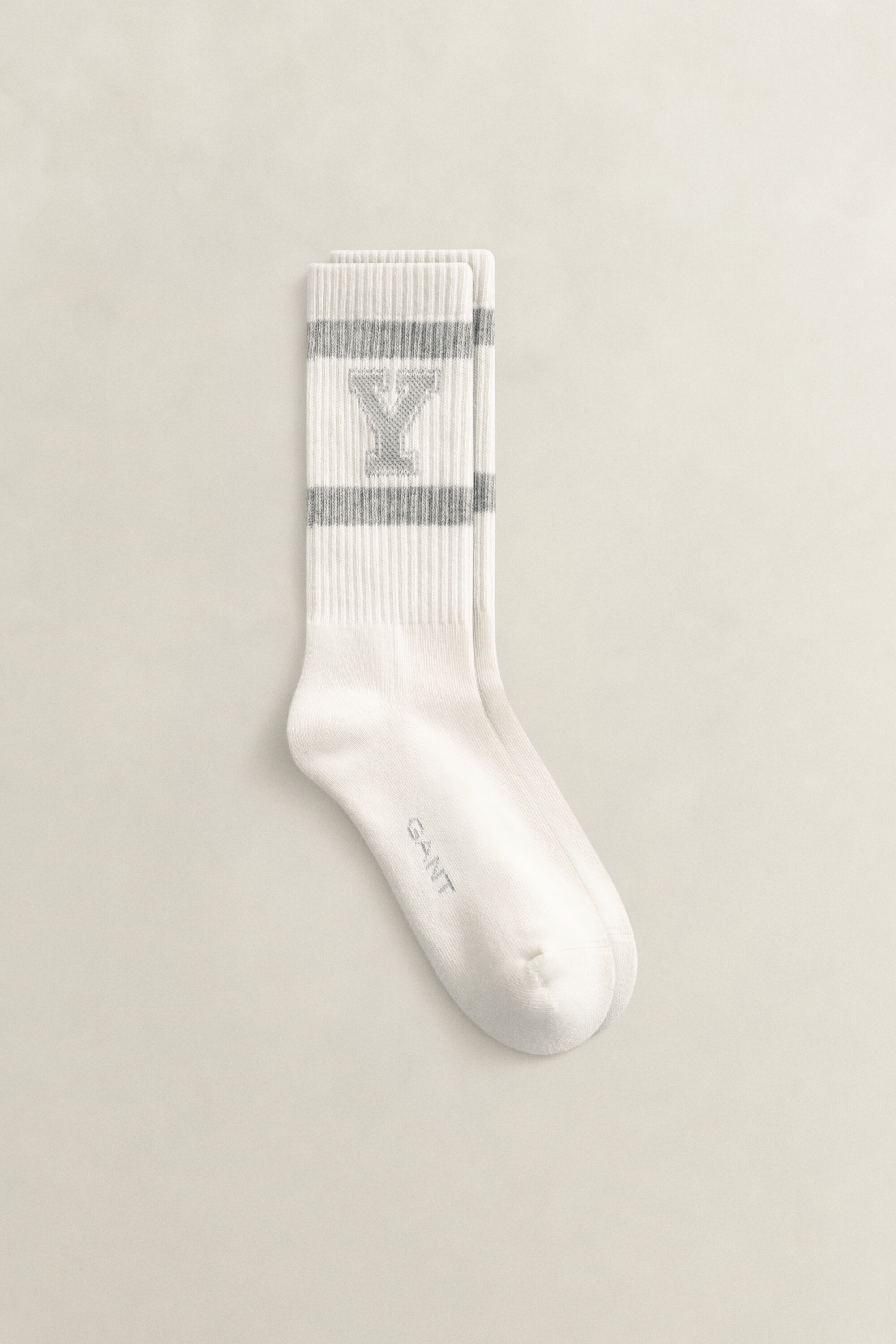 Gerippte Gant x Yale Sportsocken