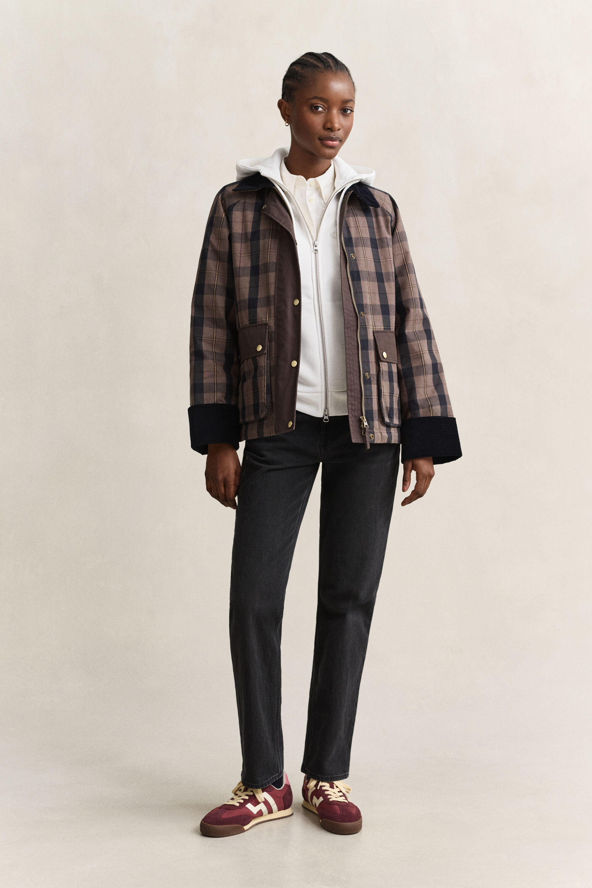 Tonal Shield Sweatjacke