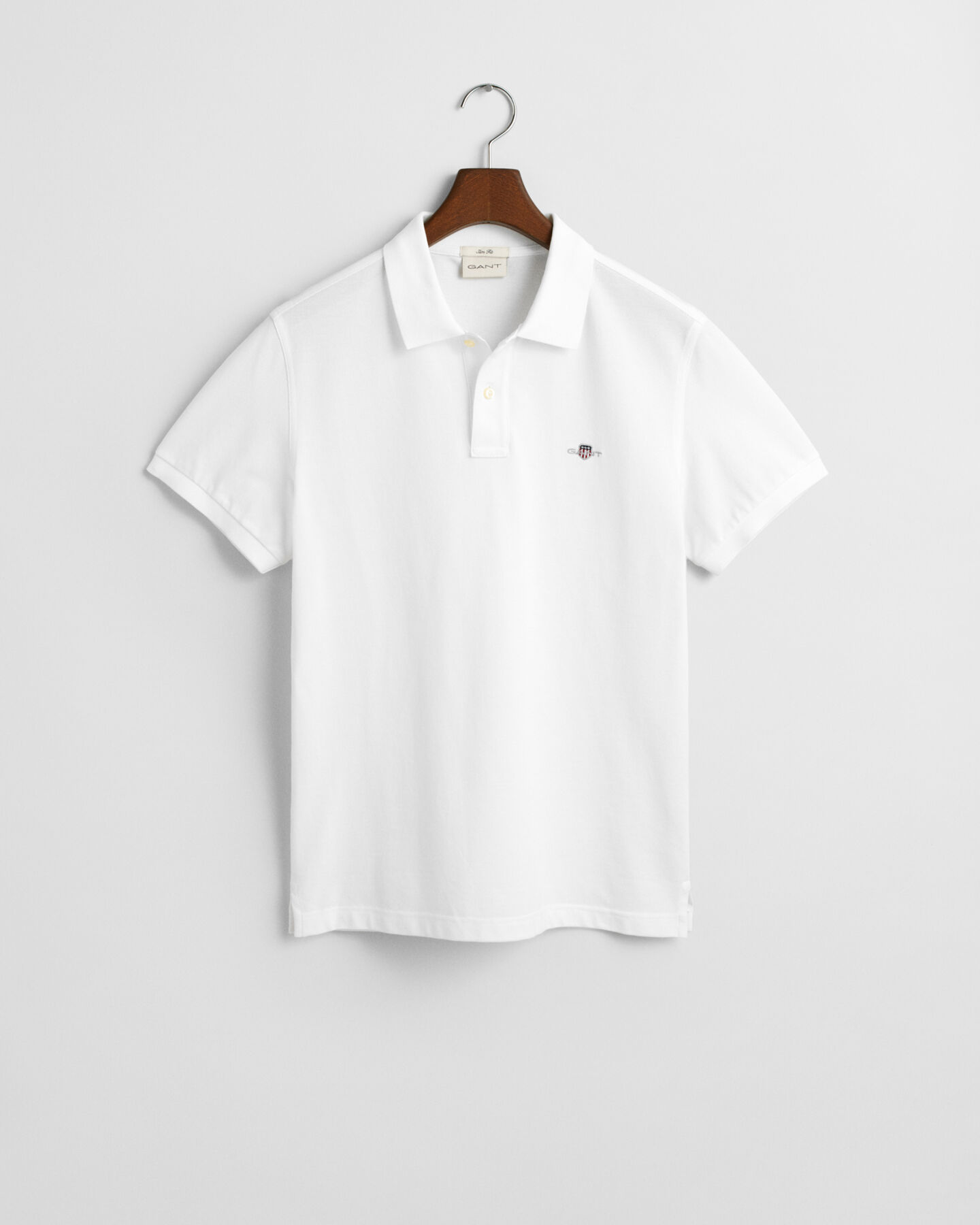 Slim Fit Archive Shield Piqu&eacute; Poloshirt