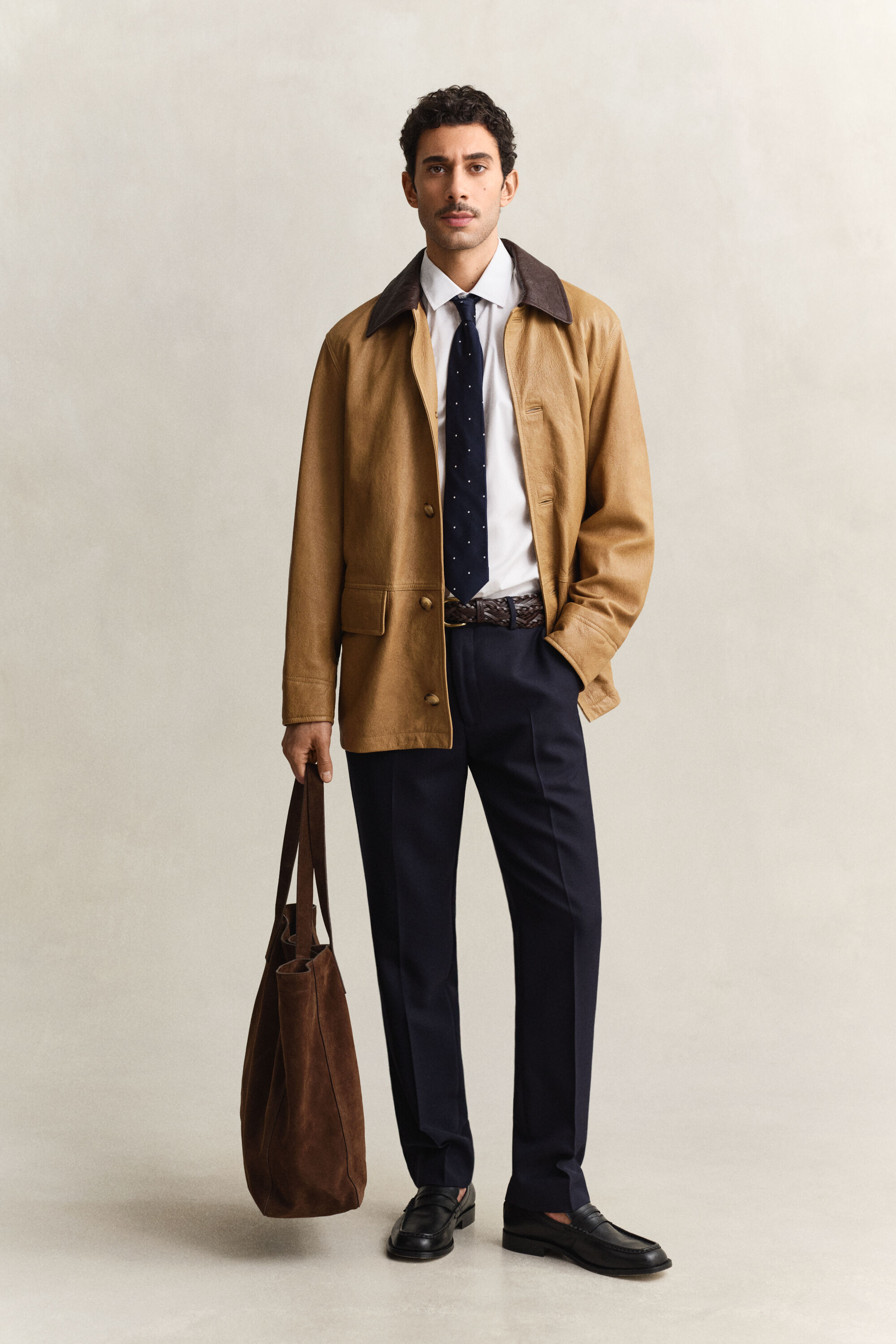 Anzughemd aus Popeline