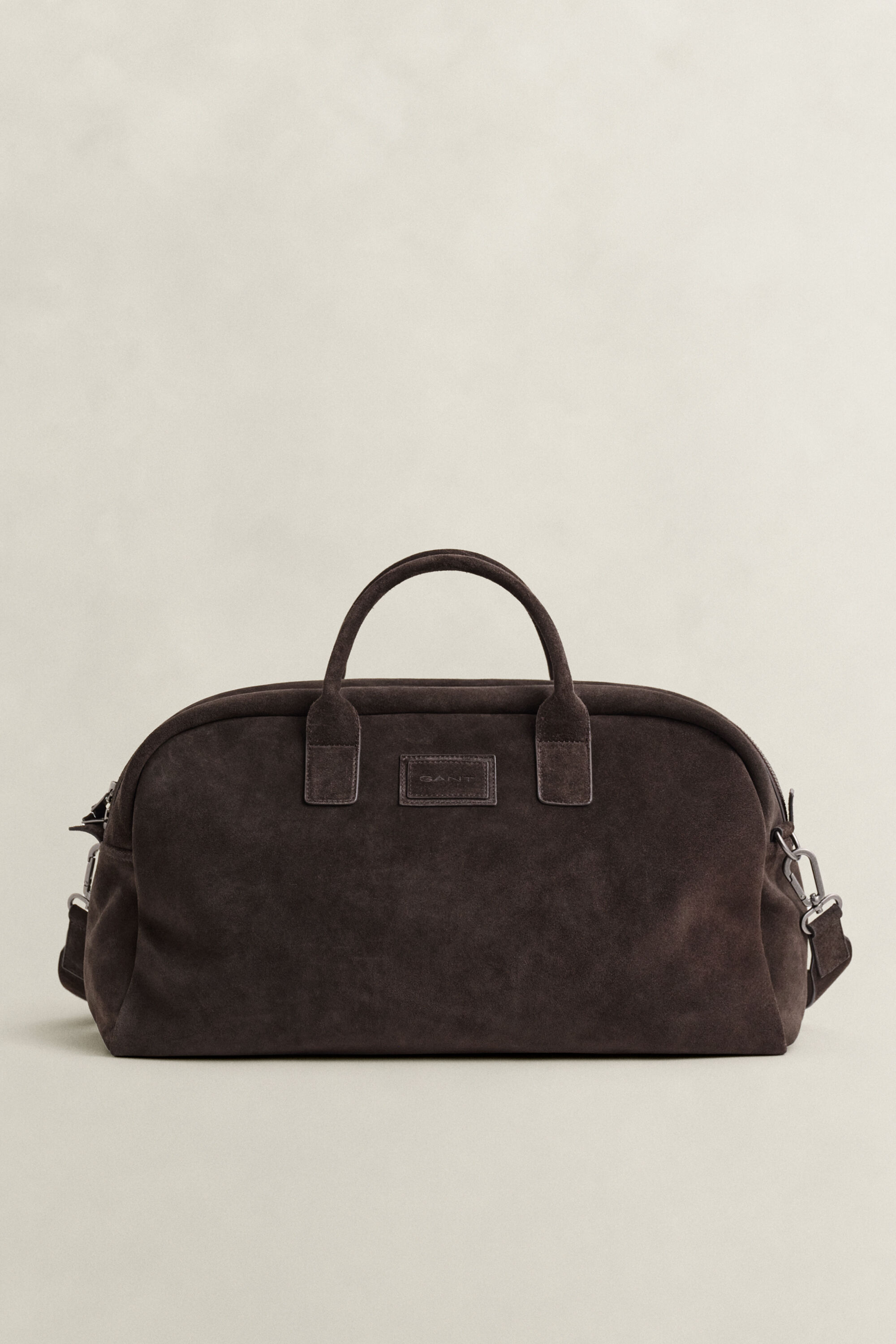Duffel Bag aus Veloursleder