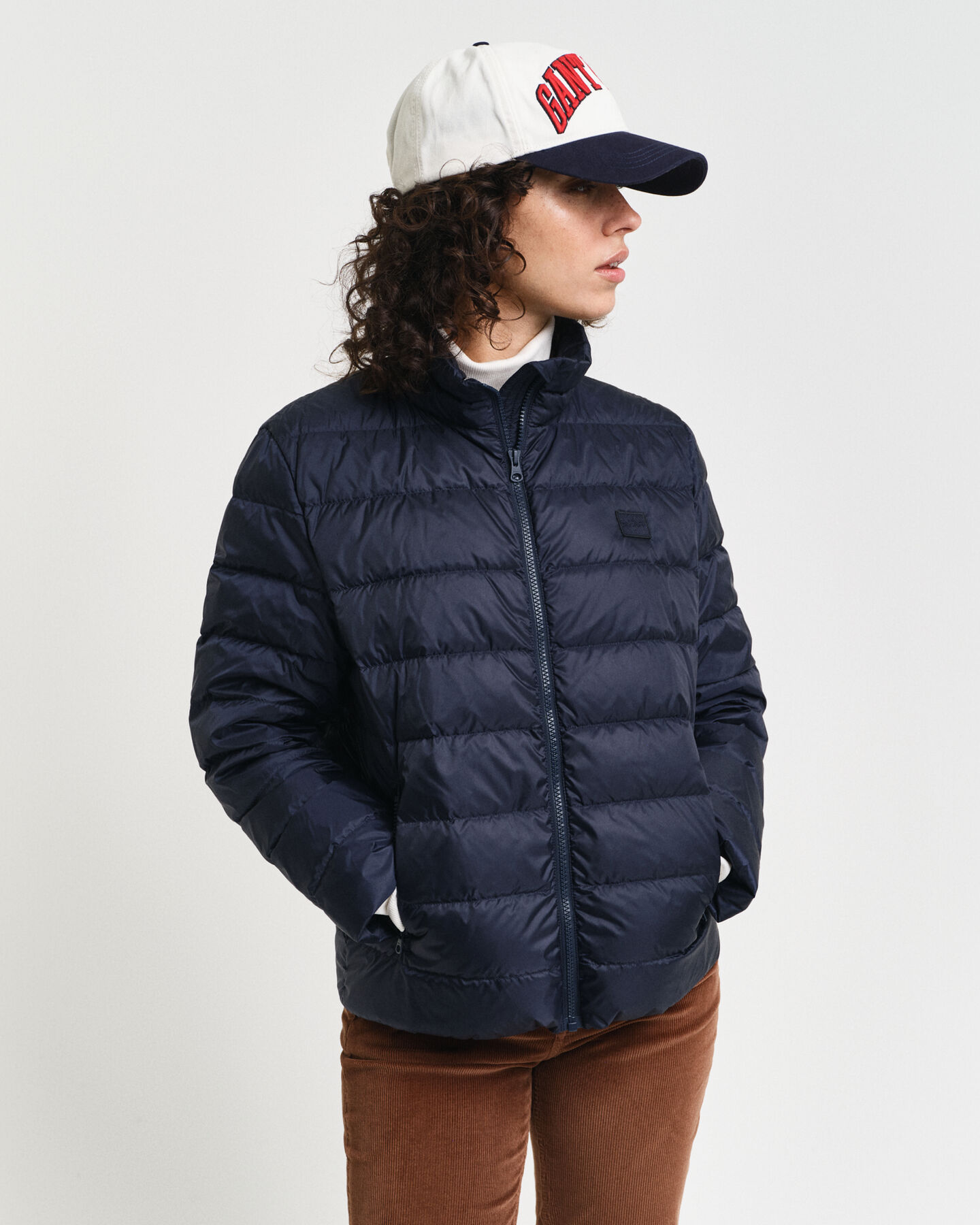 Leichte Logo Daunenjacke