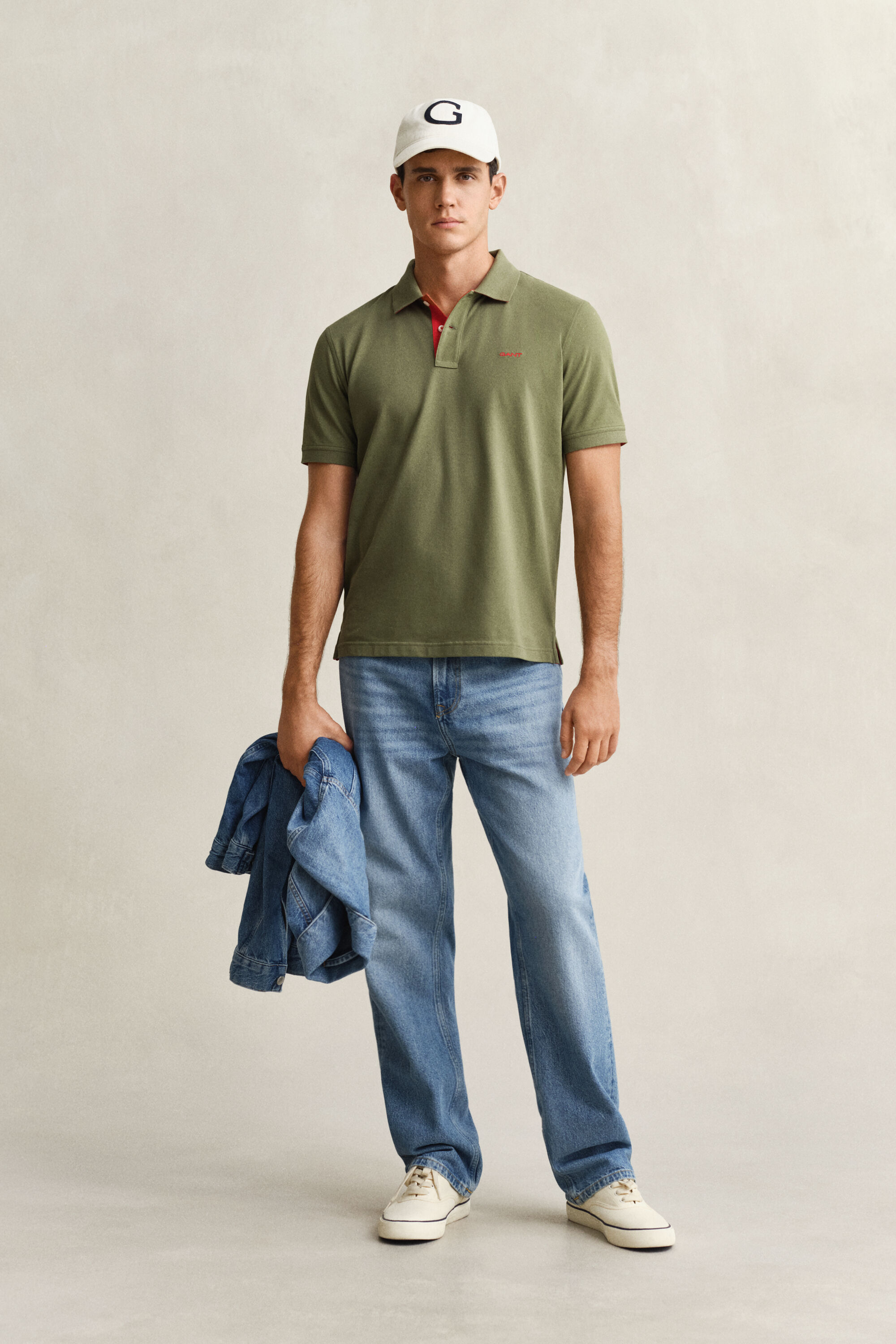 Kontrast Piqué Poloshirt