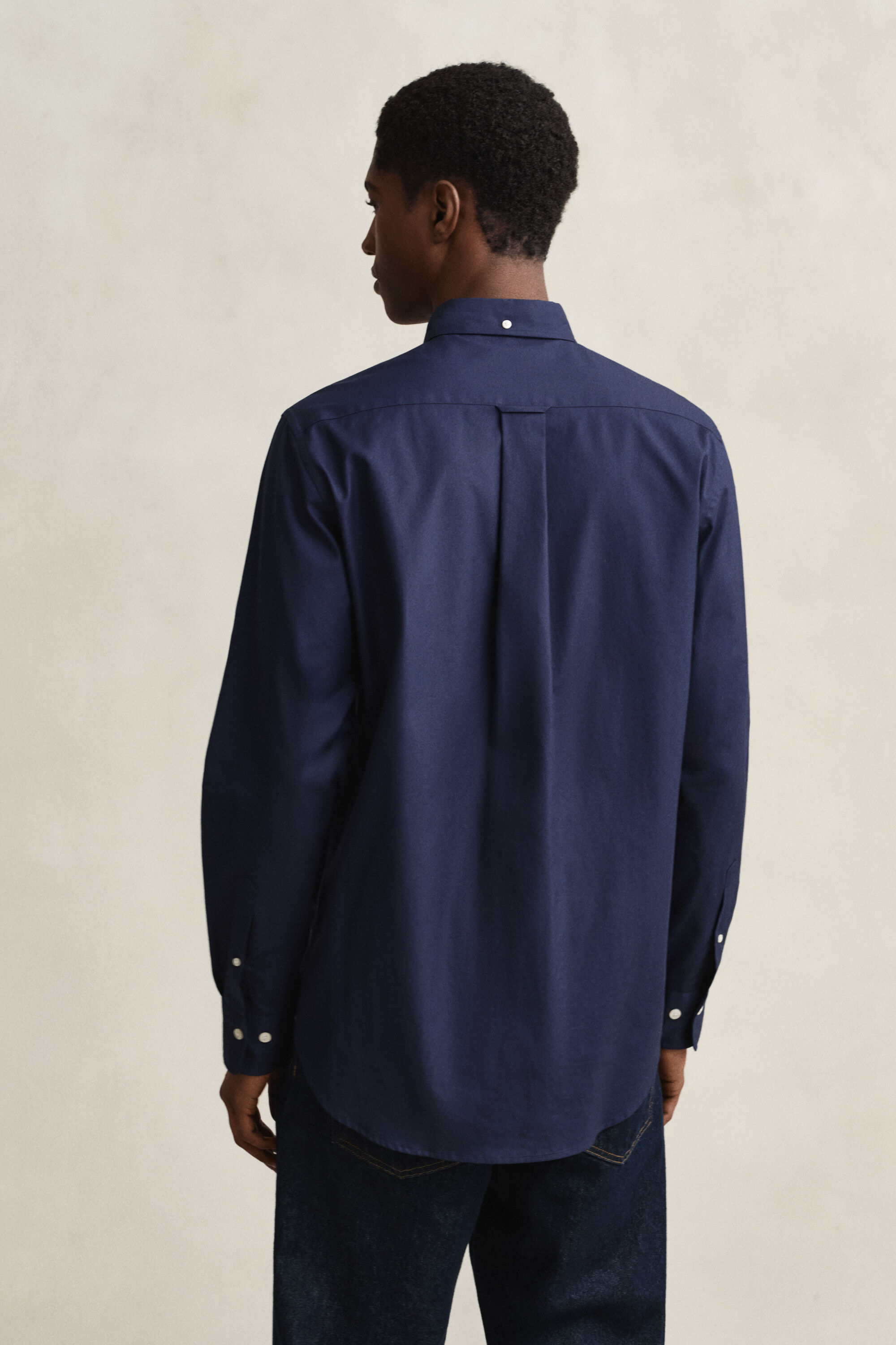 Regular Fit Pinpoint Oxford-Hemd