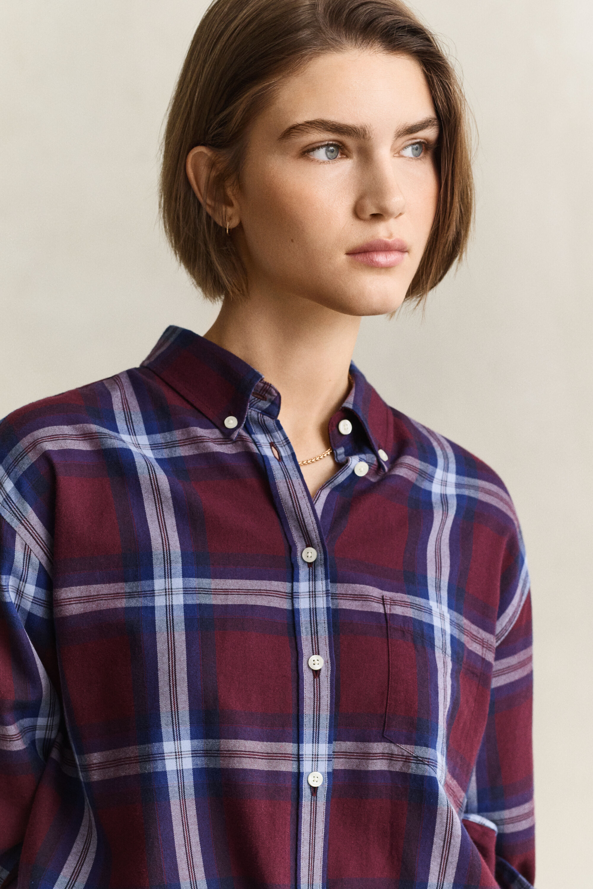 Relaxed Fit Flanellhemd