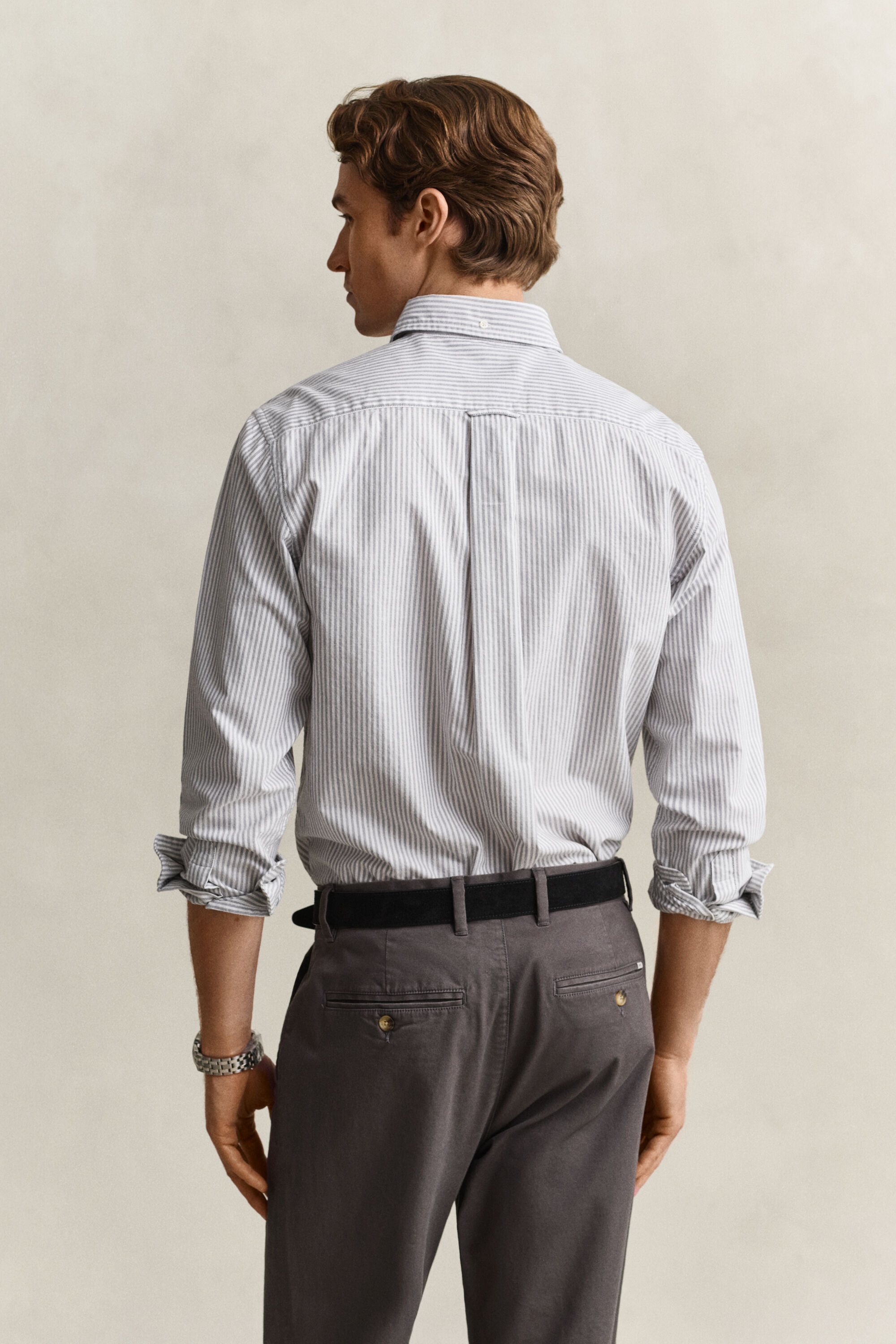 Banker Stripe Classic Oxford-Hemd