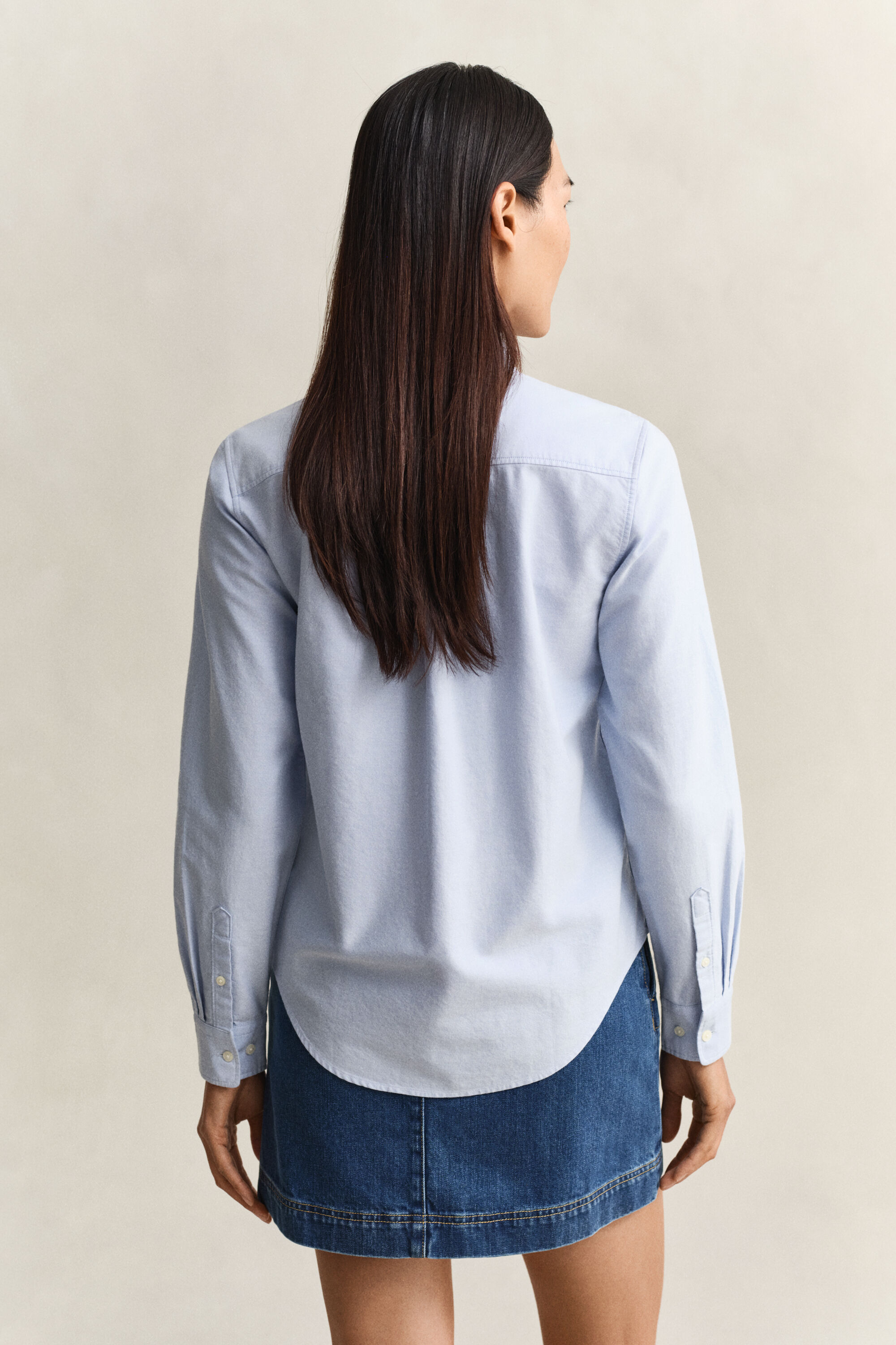 Regular Fit Classic Oxford-Bluse