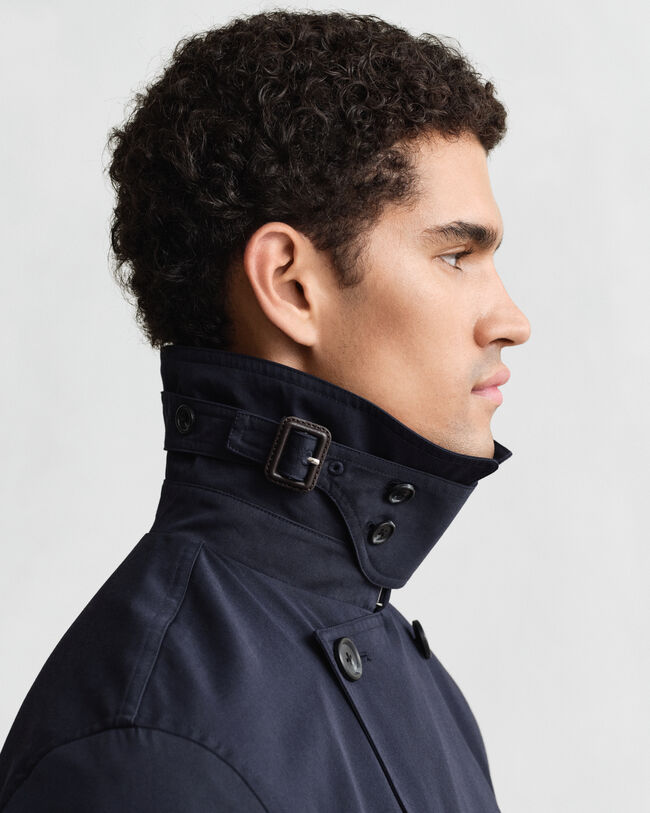 Trenchcoat aus Baumwollgemisch