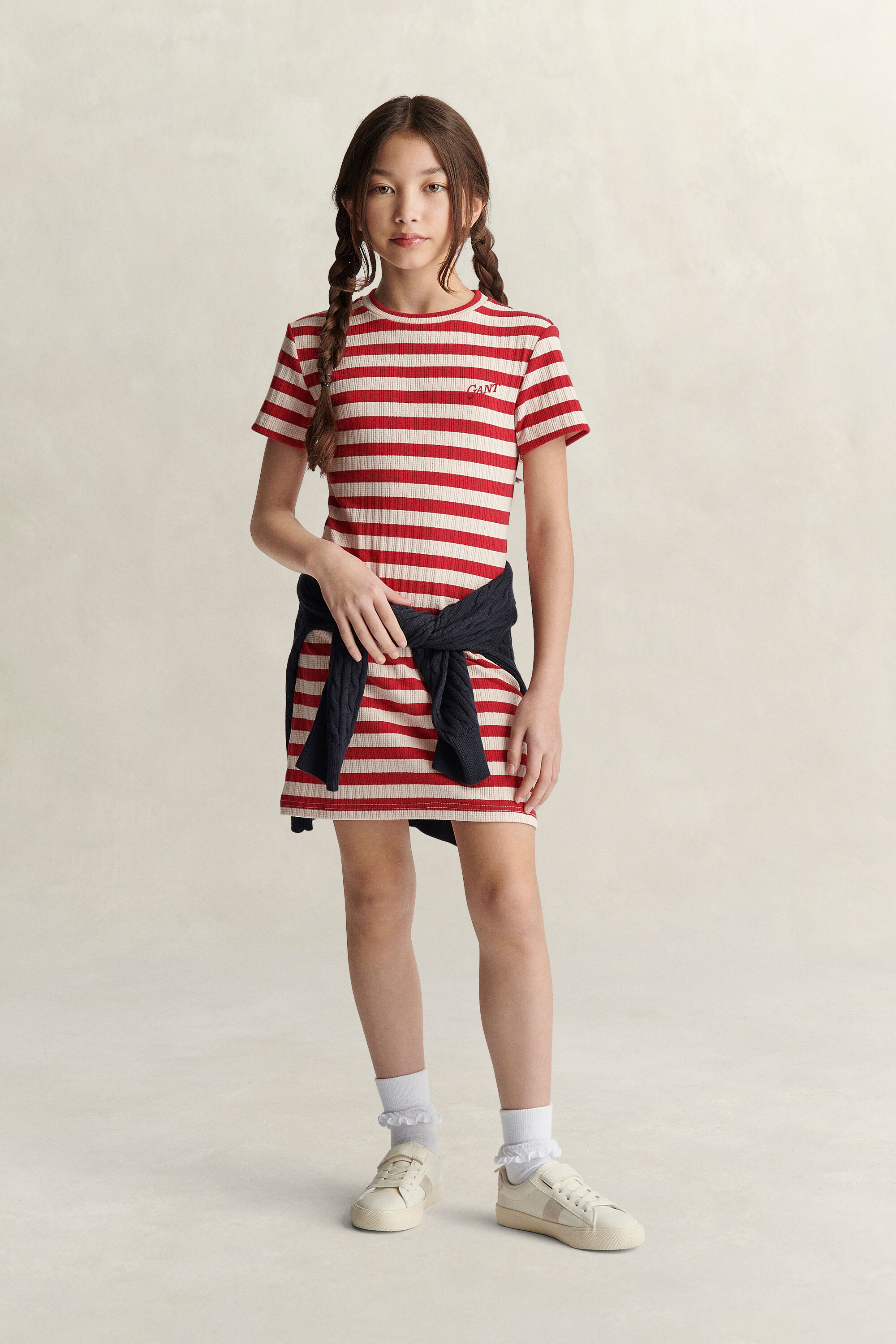 Teen Girls Kleid mit Streifen