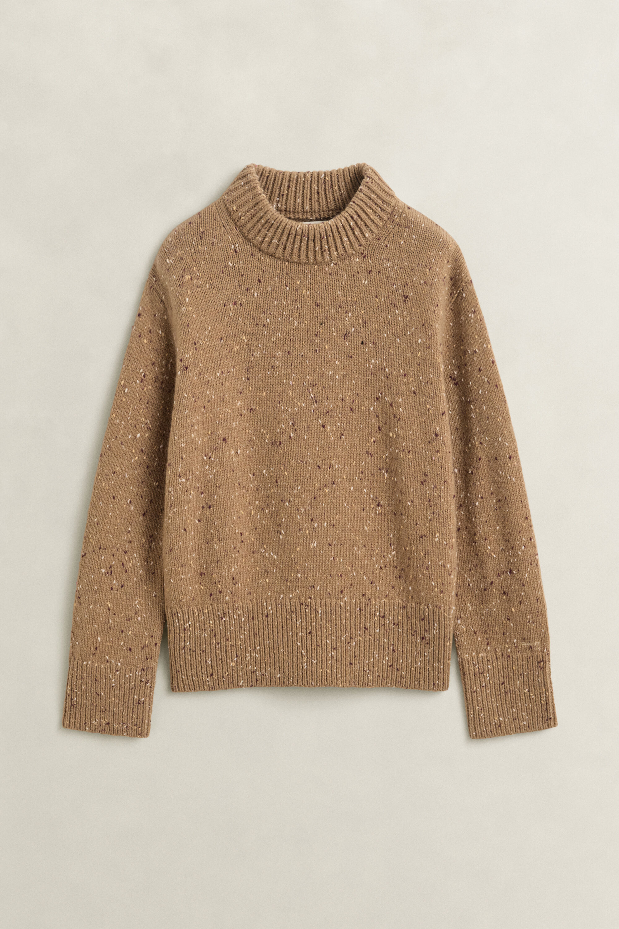 Pullover aus Wollmix mit Noppenstruktur