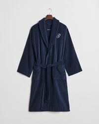 Bestickter Bademantel