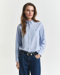 Regular Fit Classic Oxford-Bluse