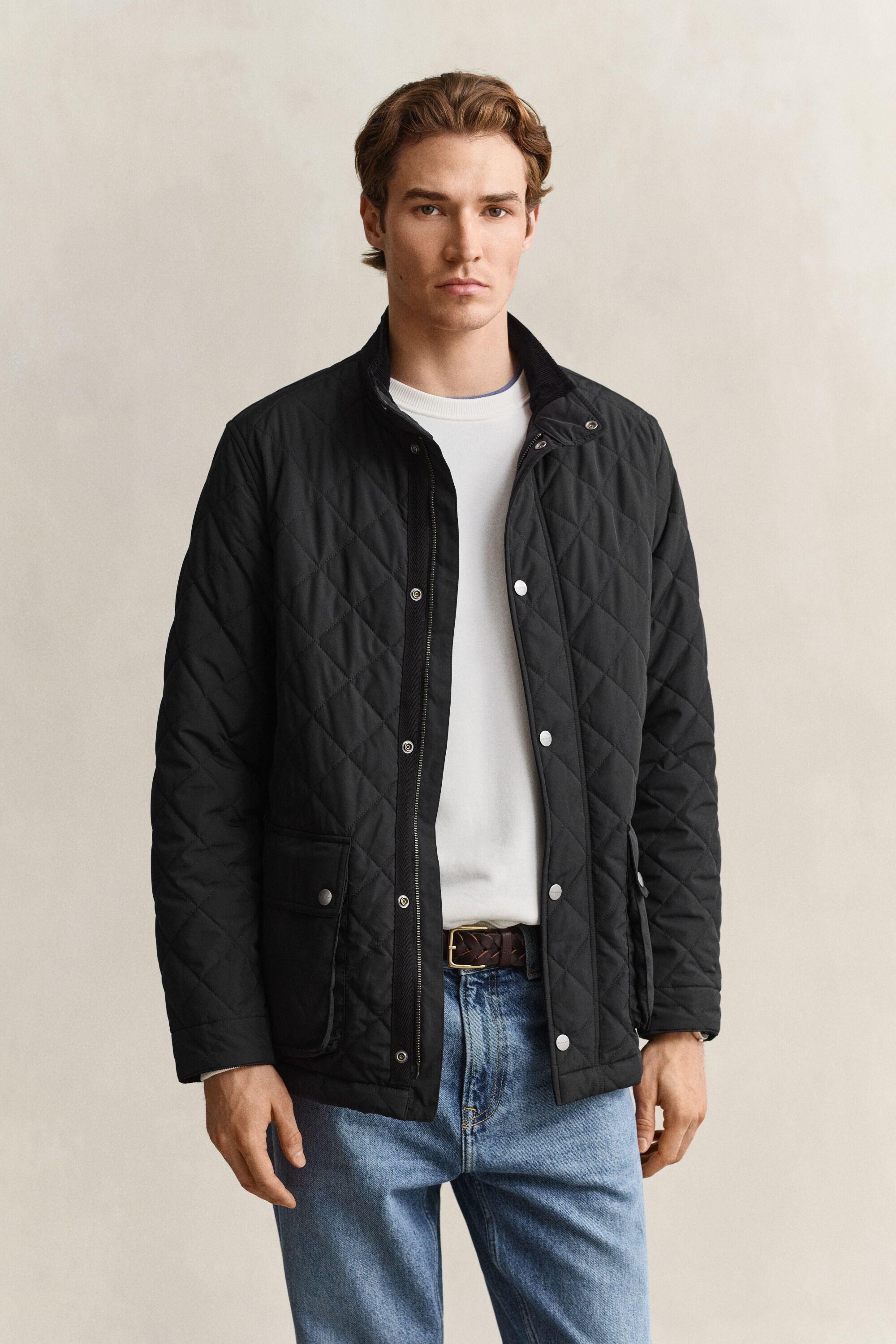 Mittellange Steppjacke