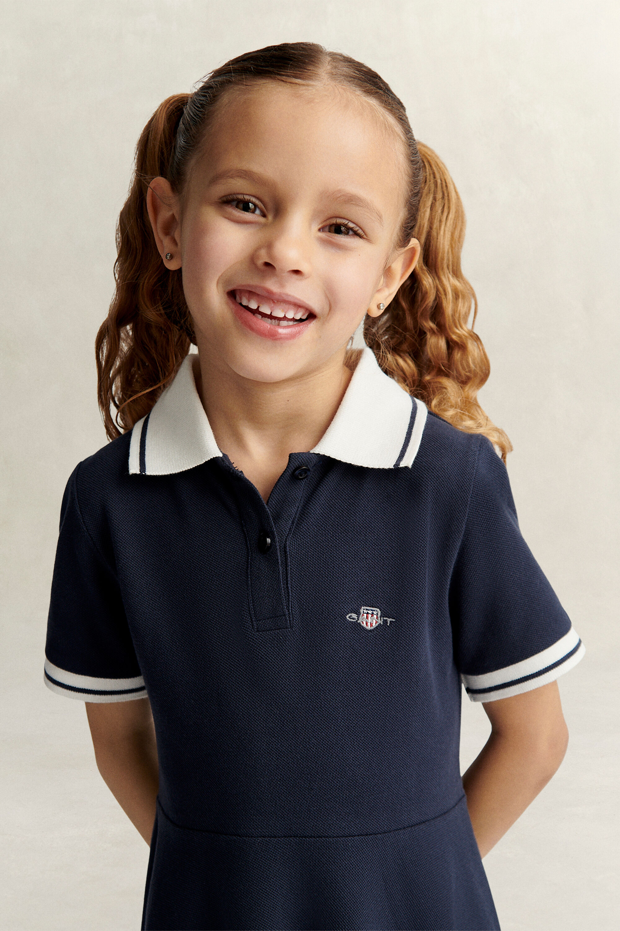 Girls Shield Polokleid