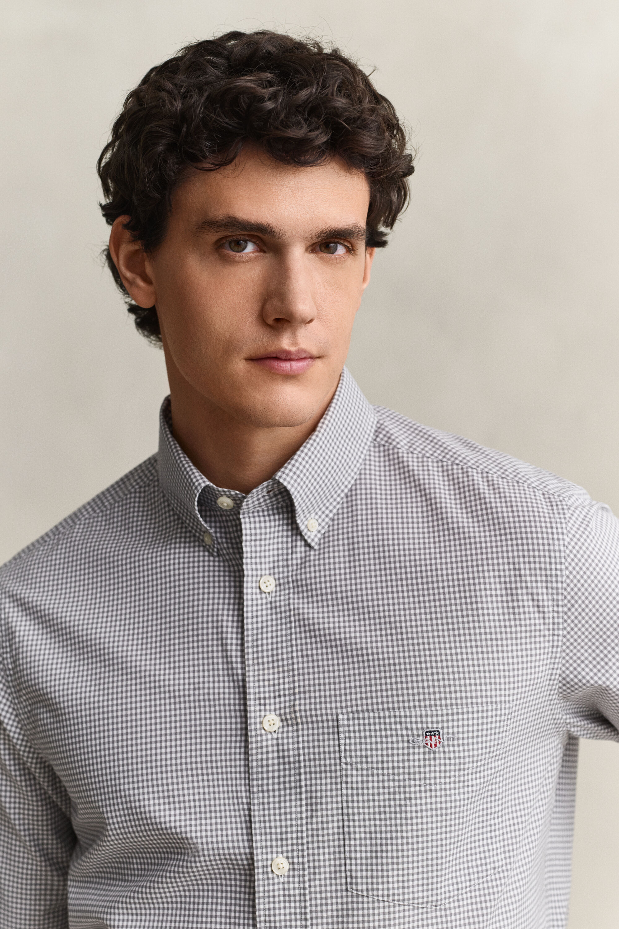 Gingham Classic Popeline Hemd