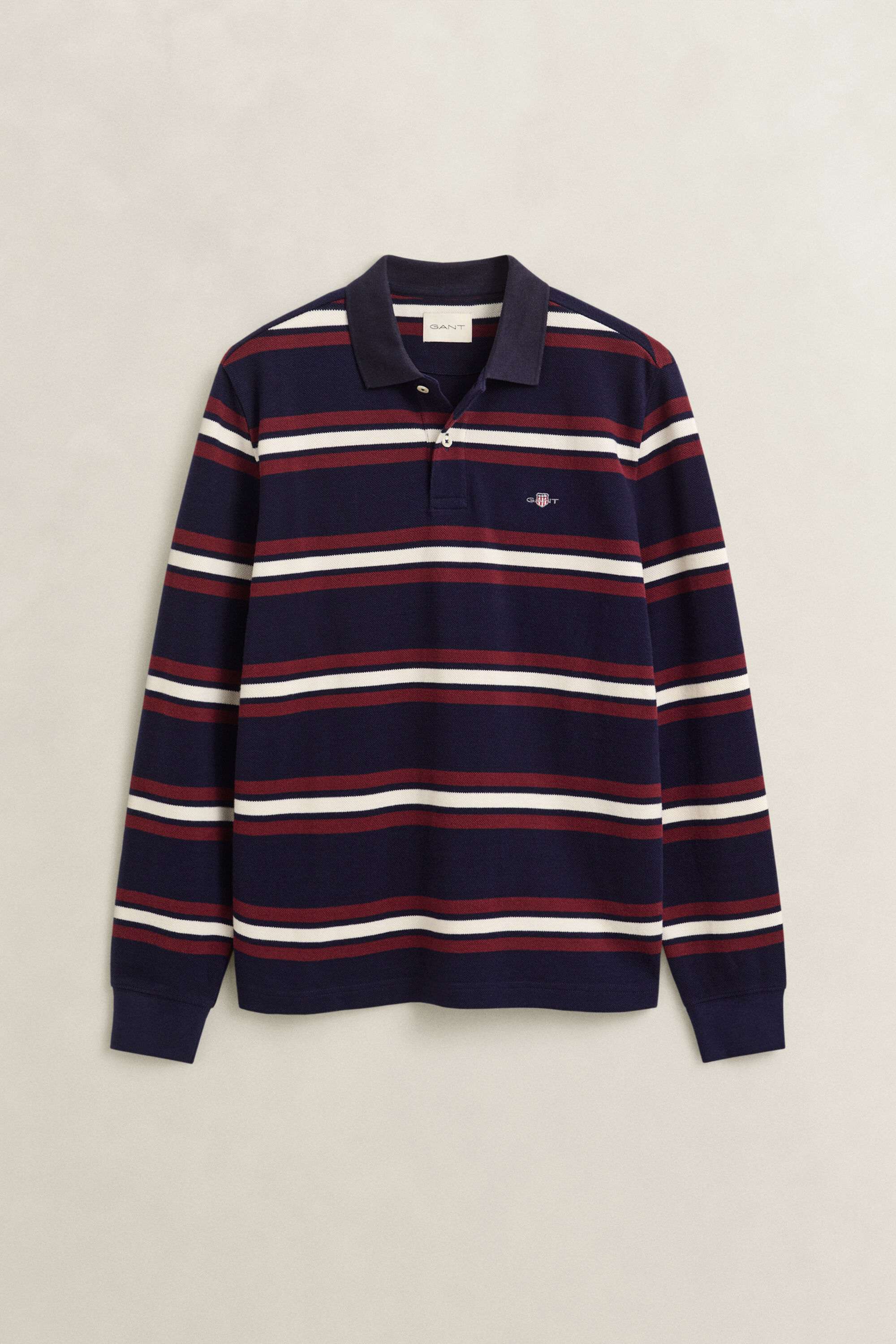 Poloshirt mit Streifen