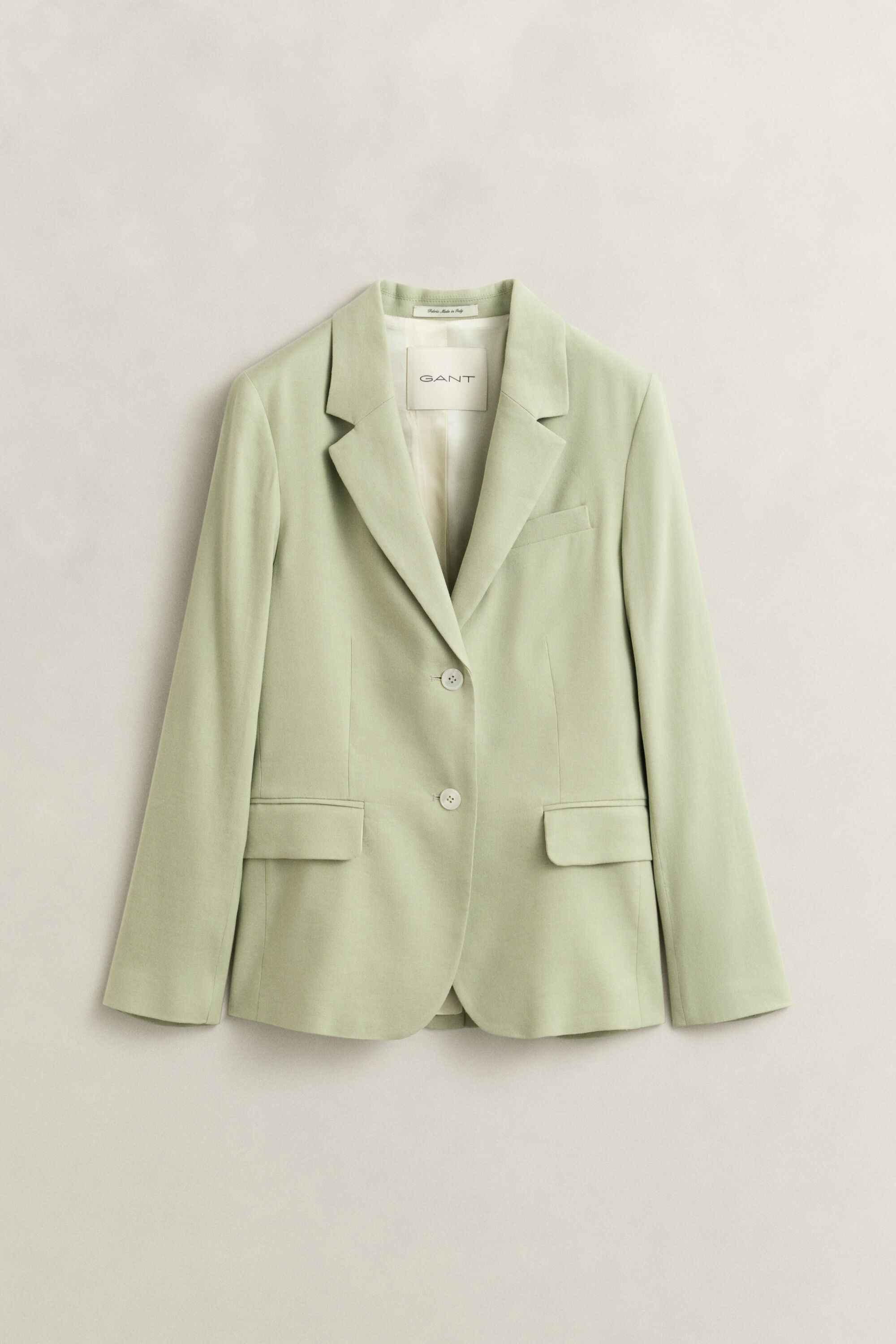 Stretch-Blazer aus Leinen