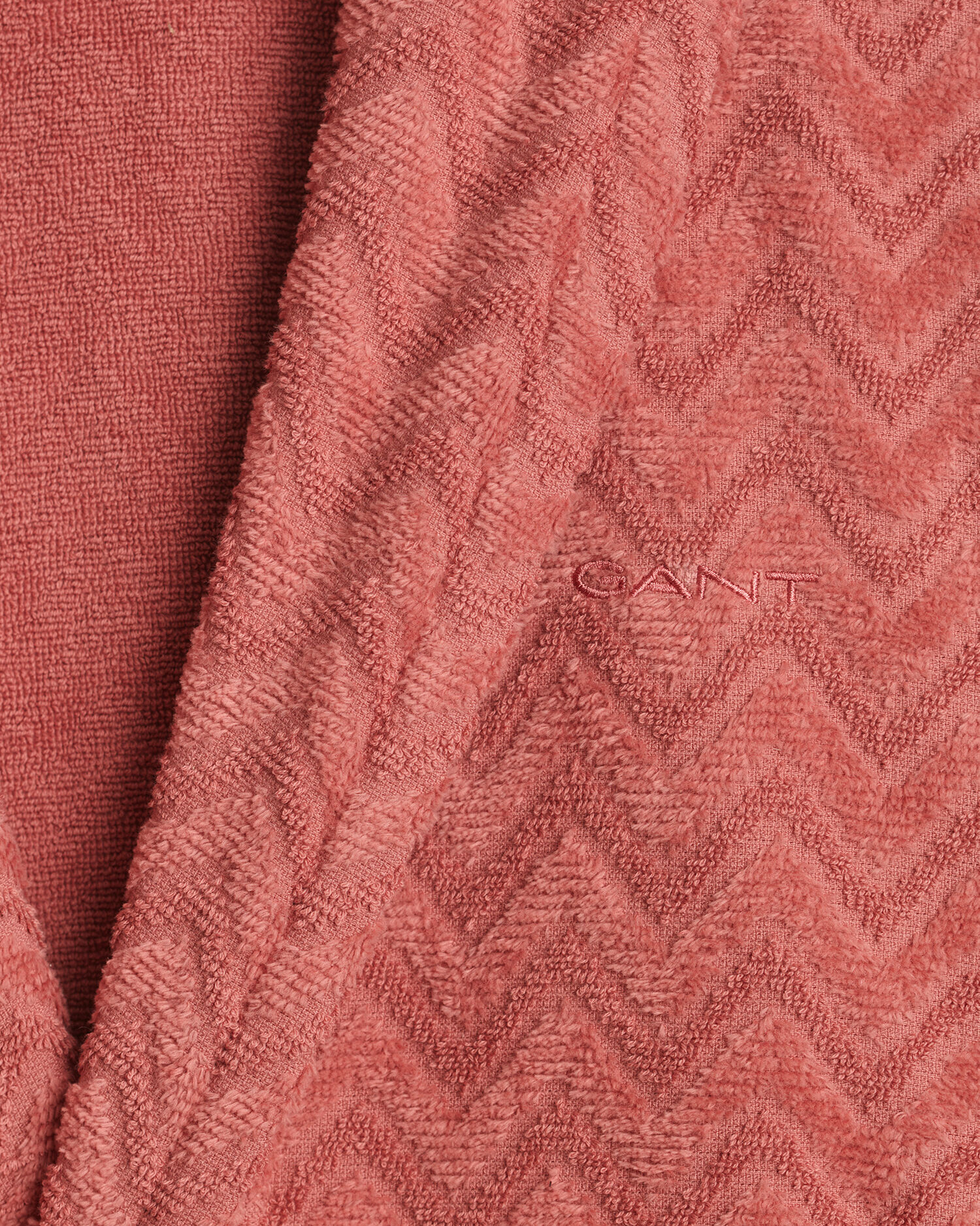 Herringbone Jacquard Morgenmantel