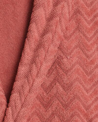 Jacquard Herringbone Bademantel